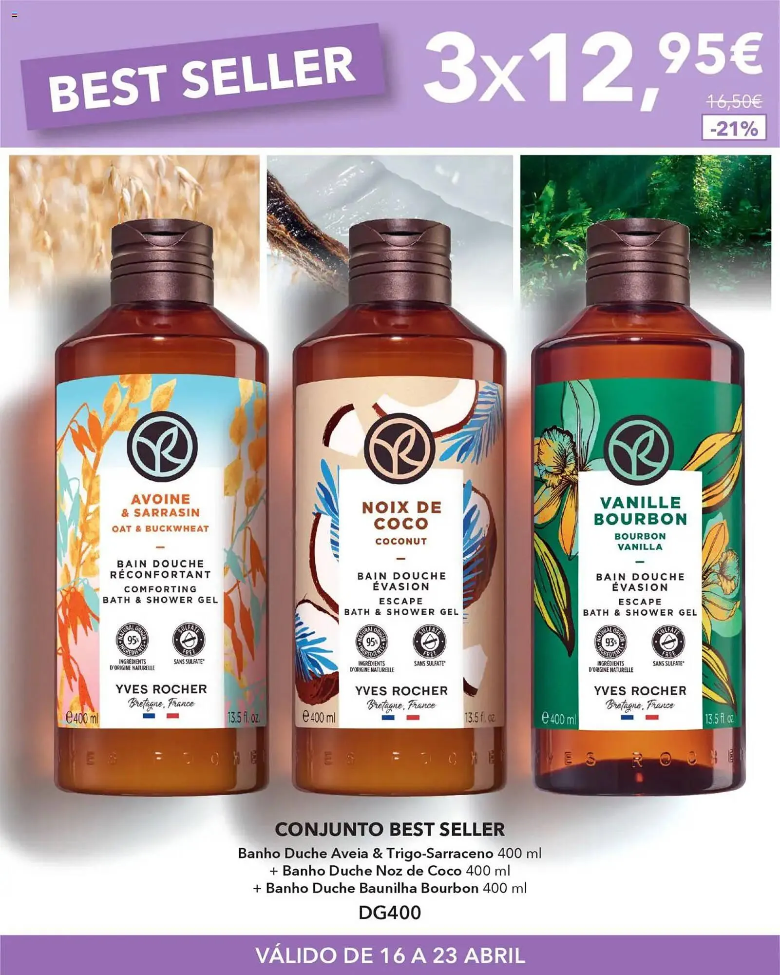 Folheto Folheto Yves Rocher de 16 de abril até 23 de abril 2025 - Pagina 2