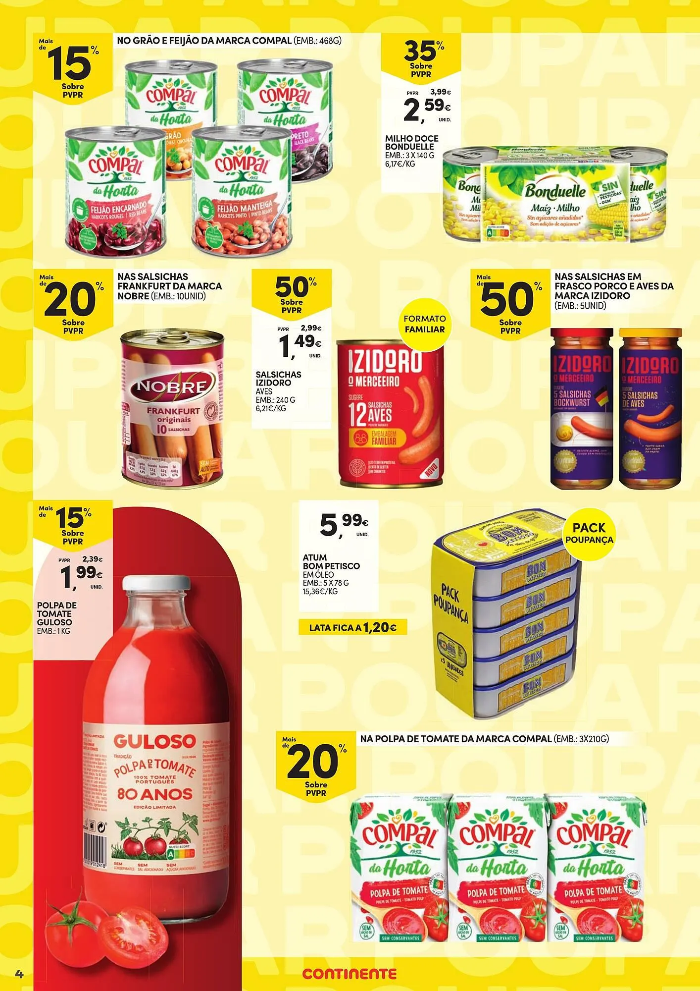 Folheto Folheto Continente de 7 de abril até 19 de abril 2026 - Pagina 4