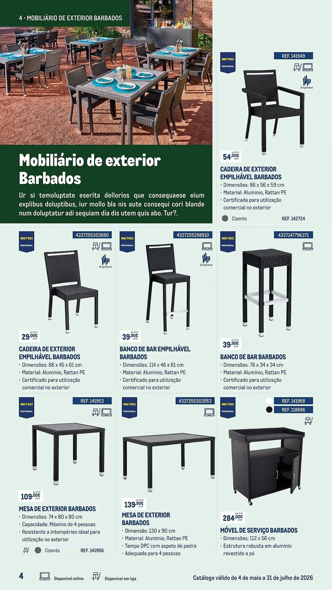 Folheto Catálogo Makro de 4 de maio até 31 de julho 2026 - Pagina 4