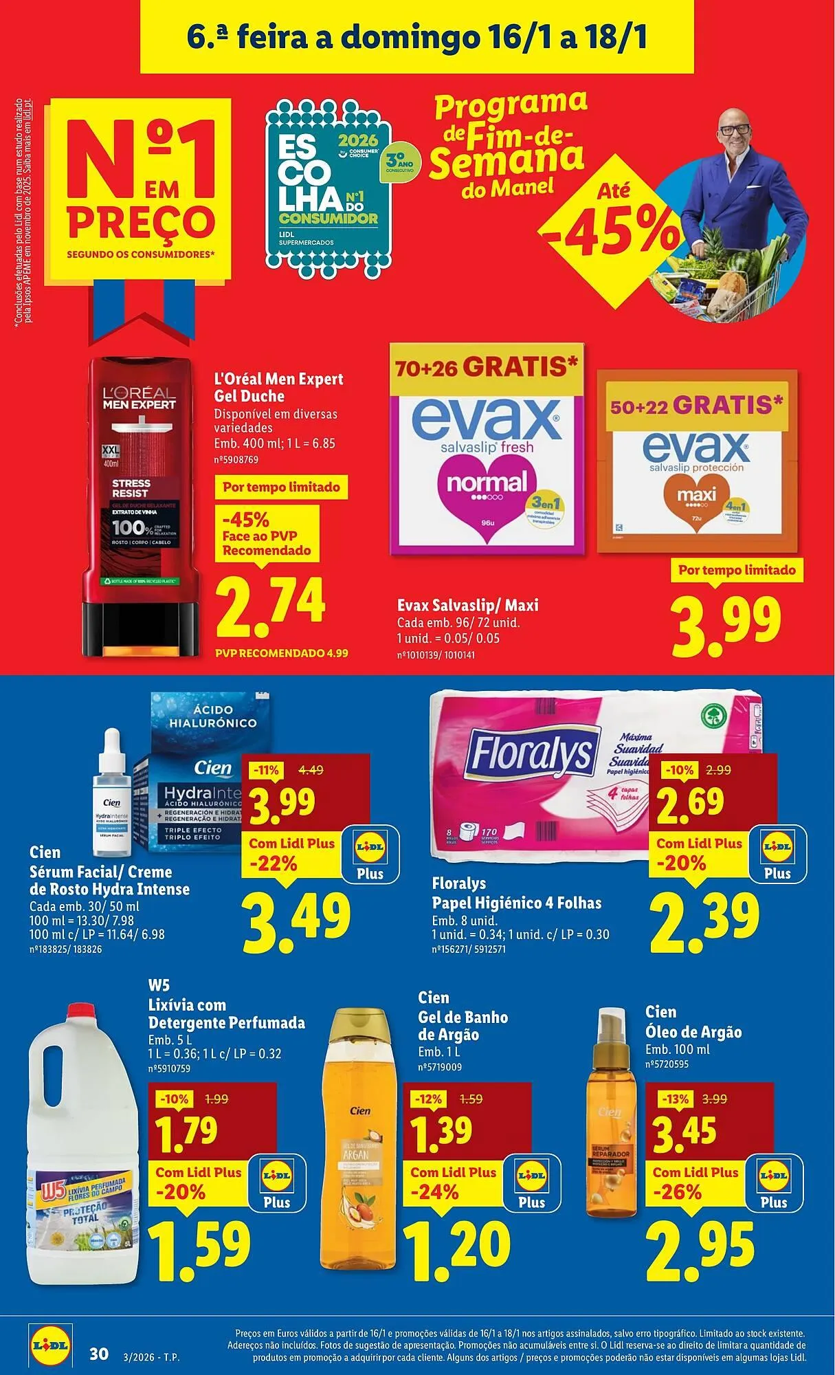 Folheto Folheto Lidl de 12 de janeiro até 18 de janeiro 2026 - Pagina 30