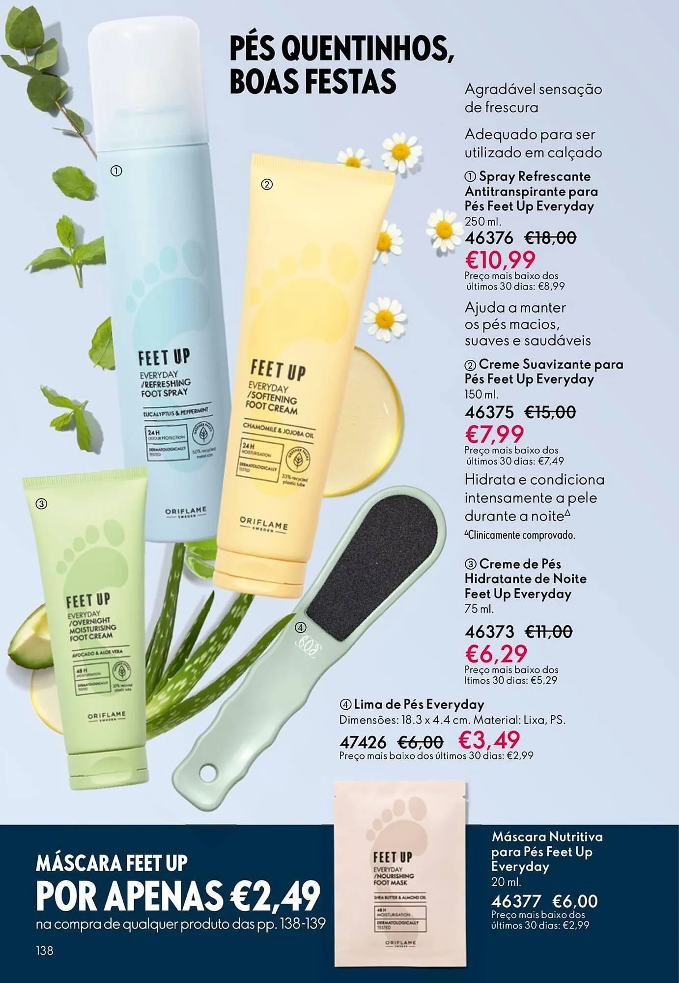 Folheto Catálogo Oriflame de 3 de dezembro até 22 de dezembro 2025 - Pagina 138