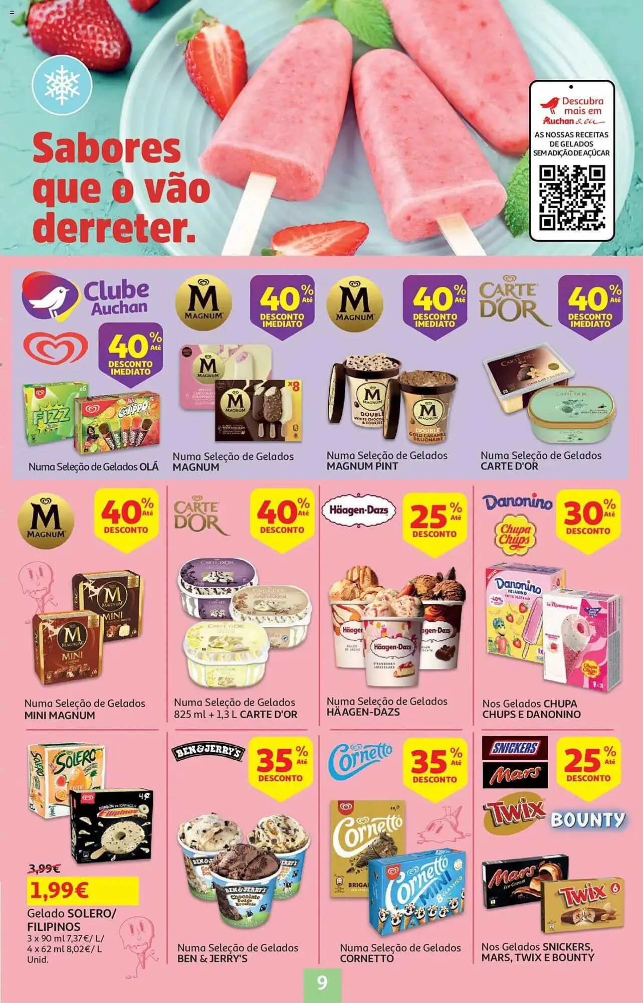 Folheto Folheto Auchan de 8 de julho até 23 de julho 2025 - Pagina 9