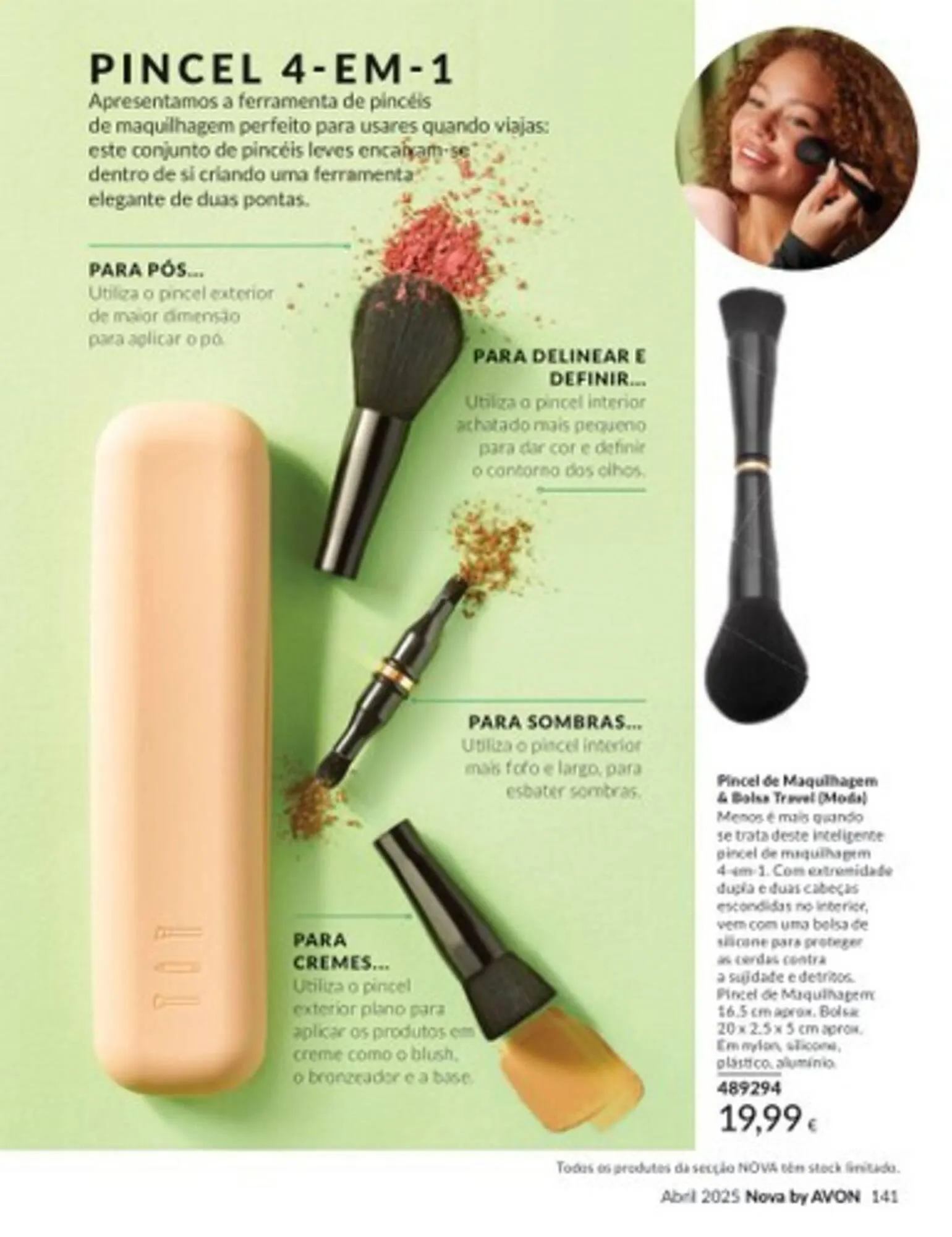 Folheto Folheto Avon de 1 de abril até 30 de abril 2025 - Pagina 141