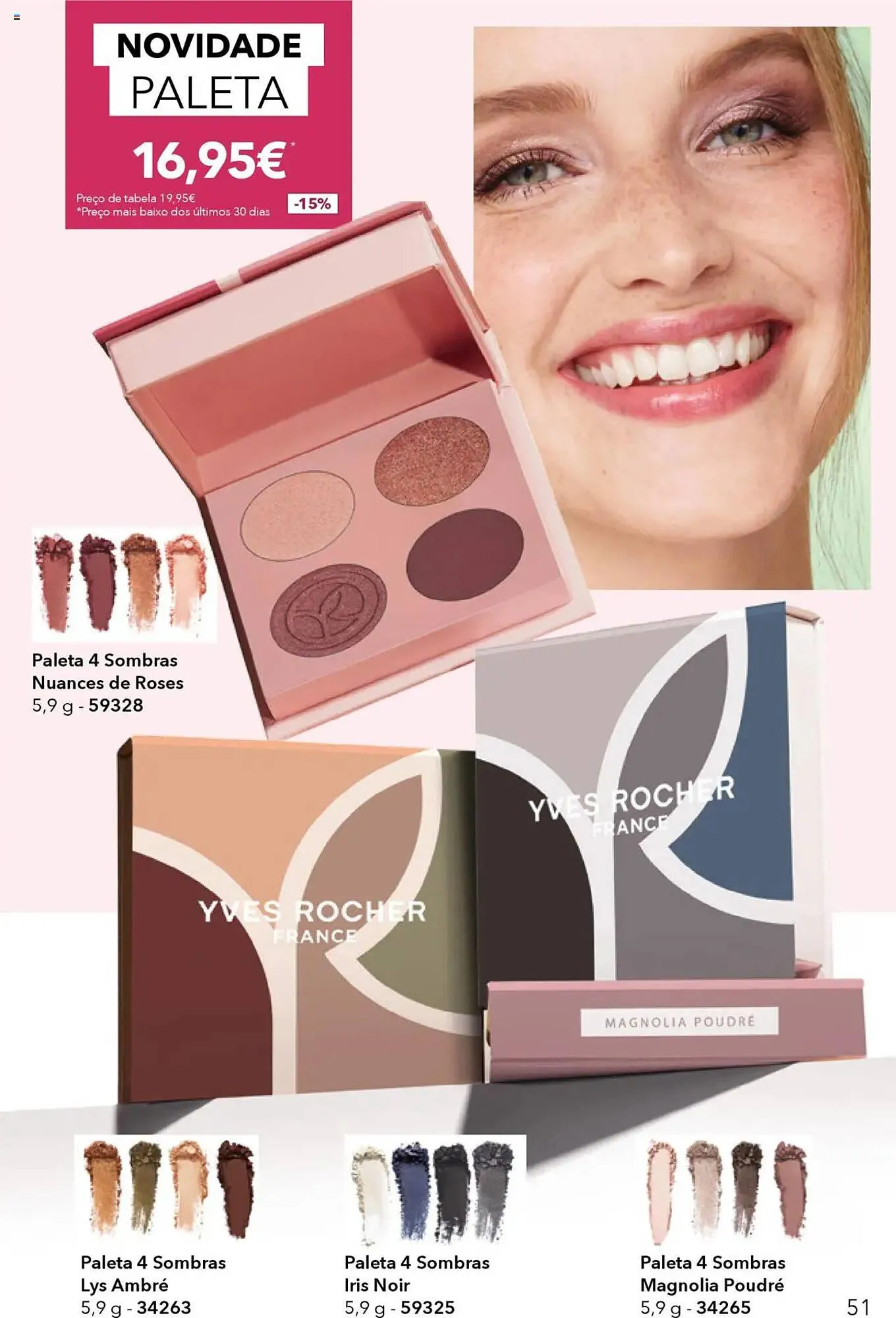 Folheto Folheto Yves Rocher de 14 de maio até 29 de maio 2025 - Pagina 52