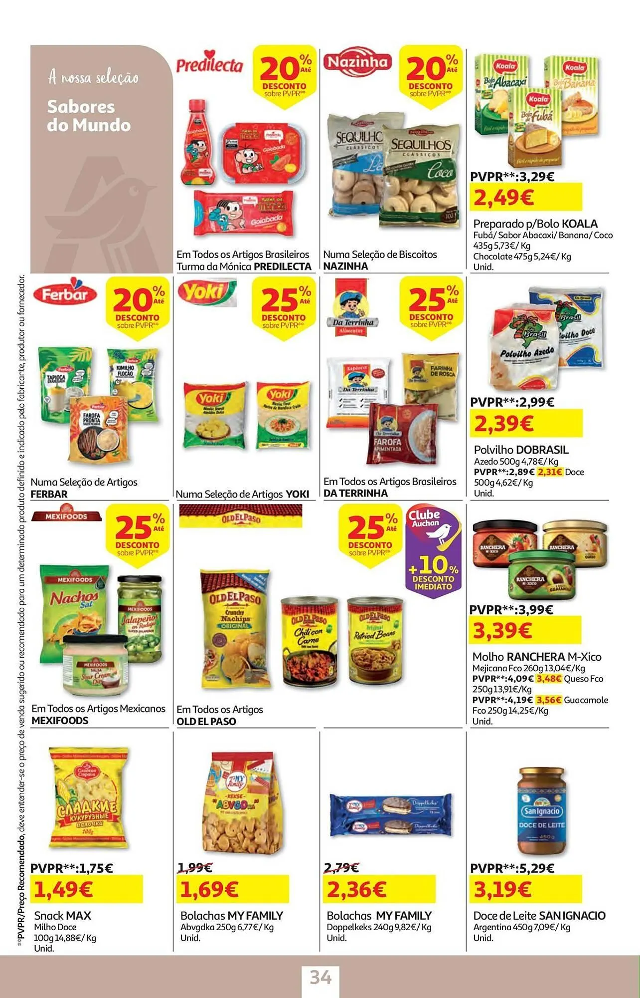 Folheto Folheto Auchan de 2 de junho até 17 de junho 2025 - Pagina 34