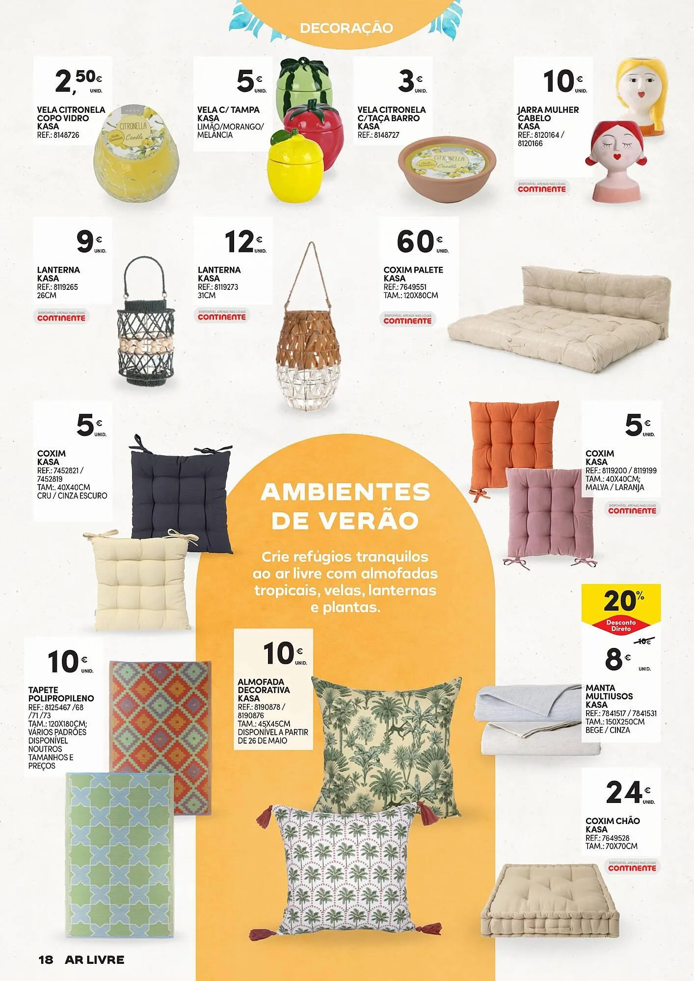 Folheto Folheto Continente de 20 de maio até 22 de junho 2025 - Pagina 18