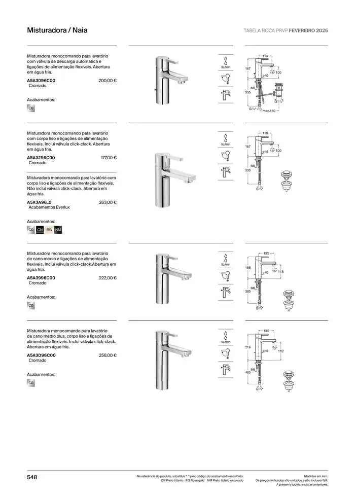 Folheto Soluções de Banho de 6 de janeiro até 31 de dezembro 2025 - Pagina 550