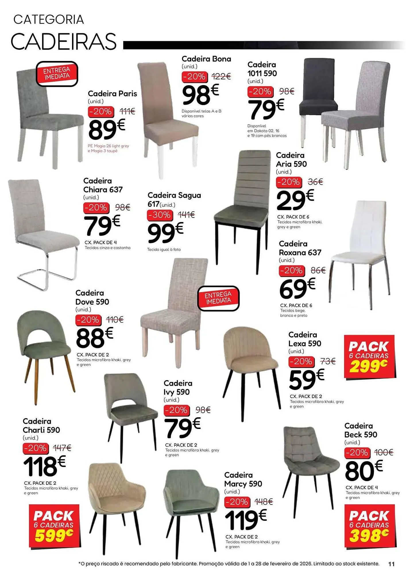 Folheto Folheto Hiper Centro do Móvel de 2 de fevereiro até 28 de fevereiro 2026 - Pagina 11