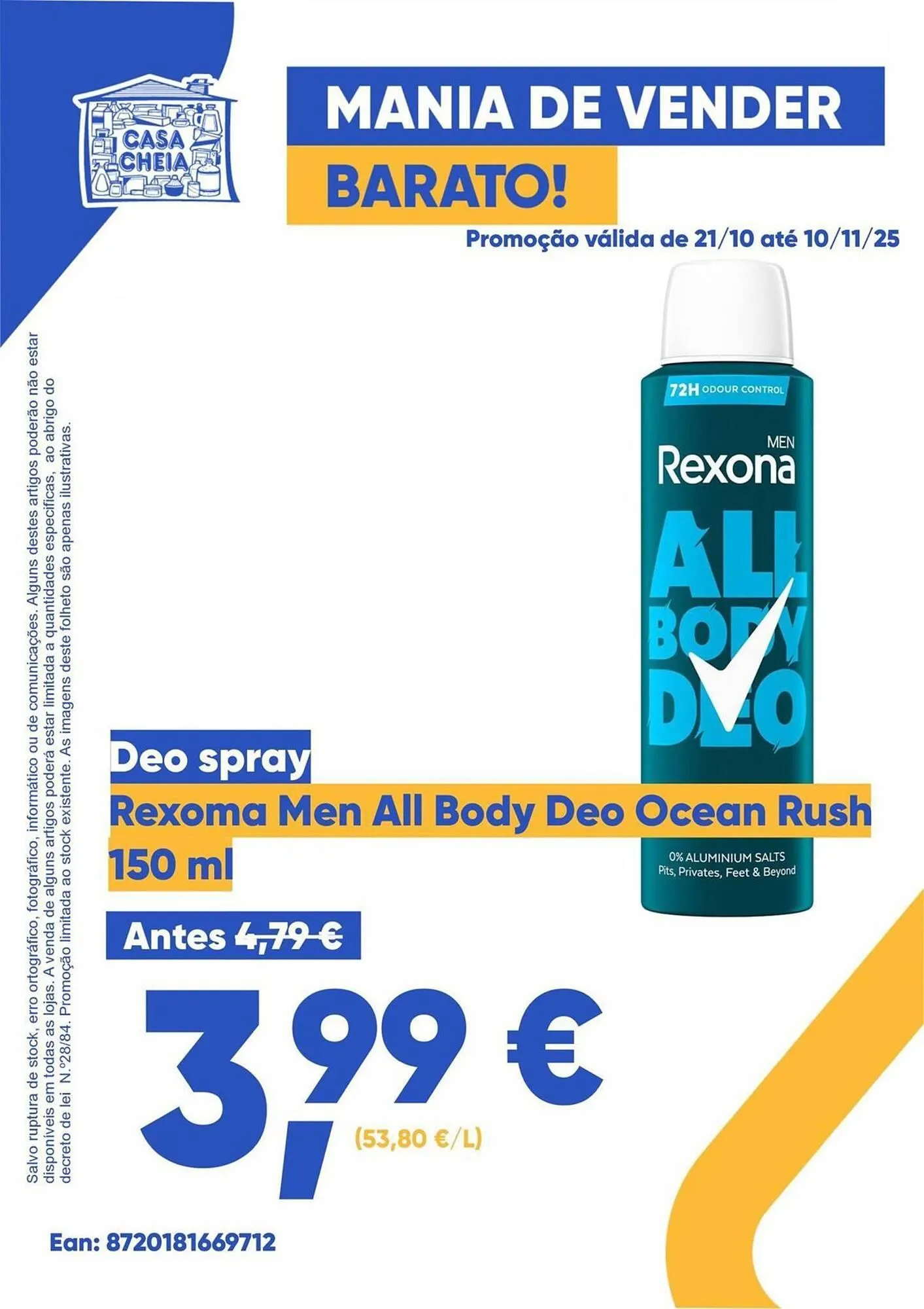 Folheto Folheto Casa Cheia de 23 de outubro até 10 de novembro 2025 - Pagina 1