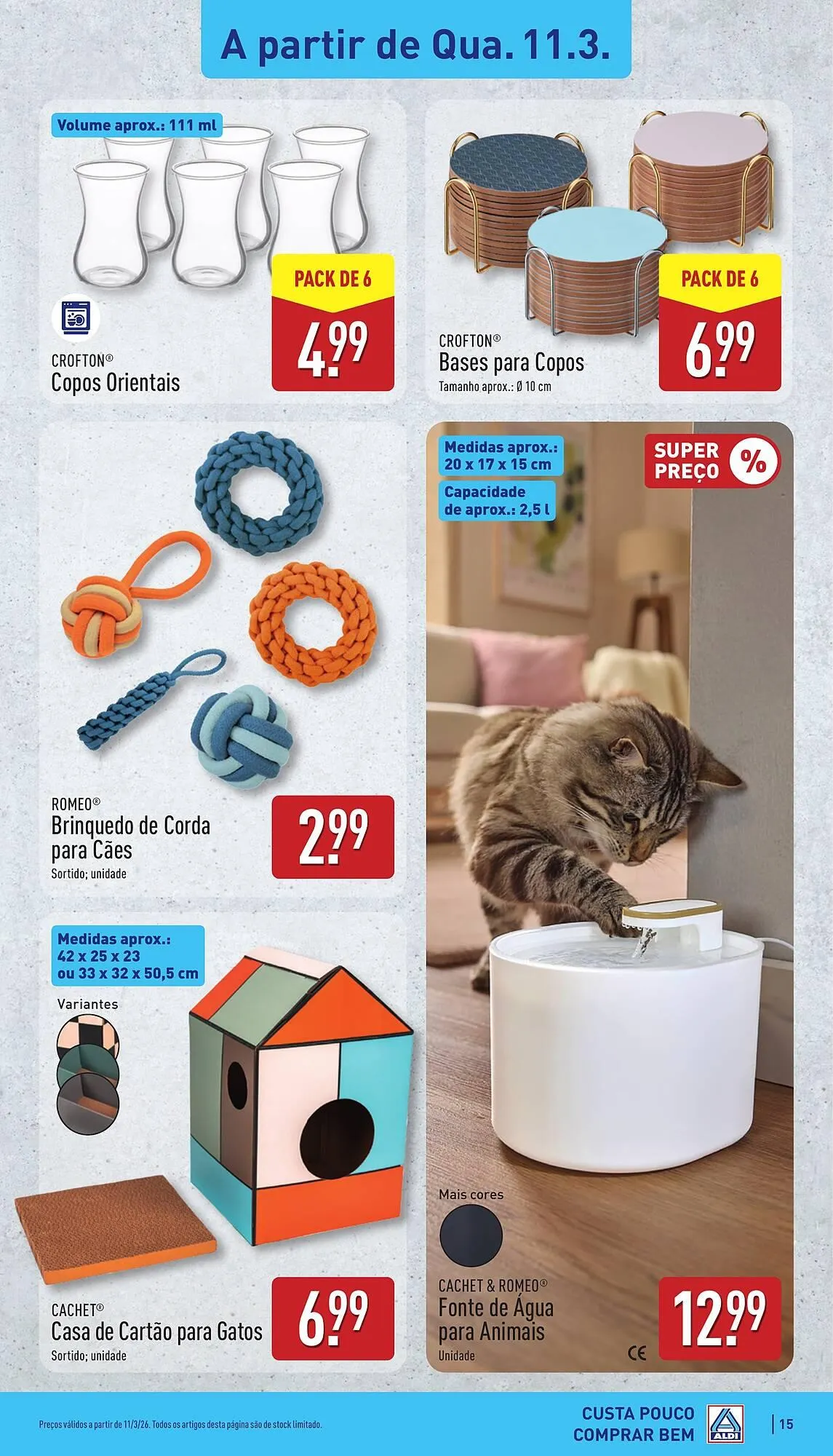 Folheto Folheto ALDI de 9 de março até 15 de março 2026 - Pagina 15