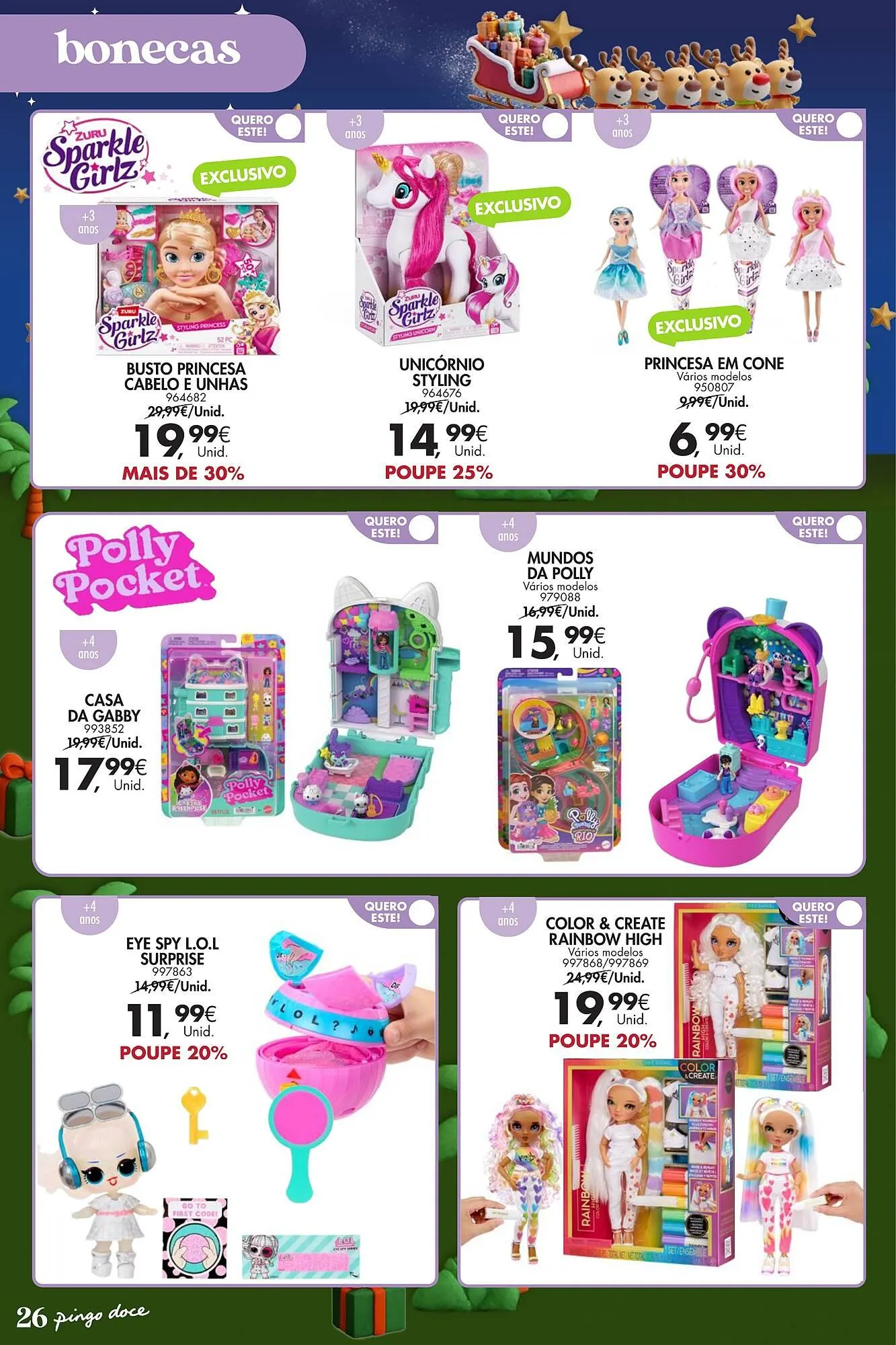 Folheto Folheto Pingo Doce de 18 de novembro até 5 de janeiro 2026 - Pagina 26