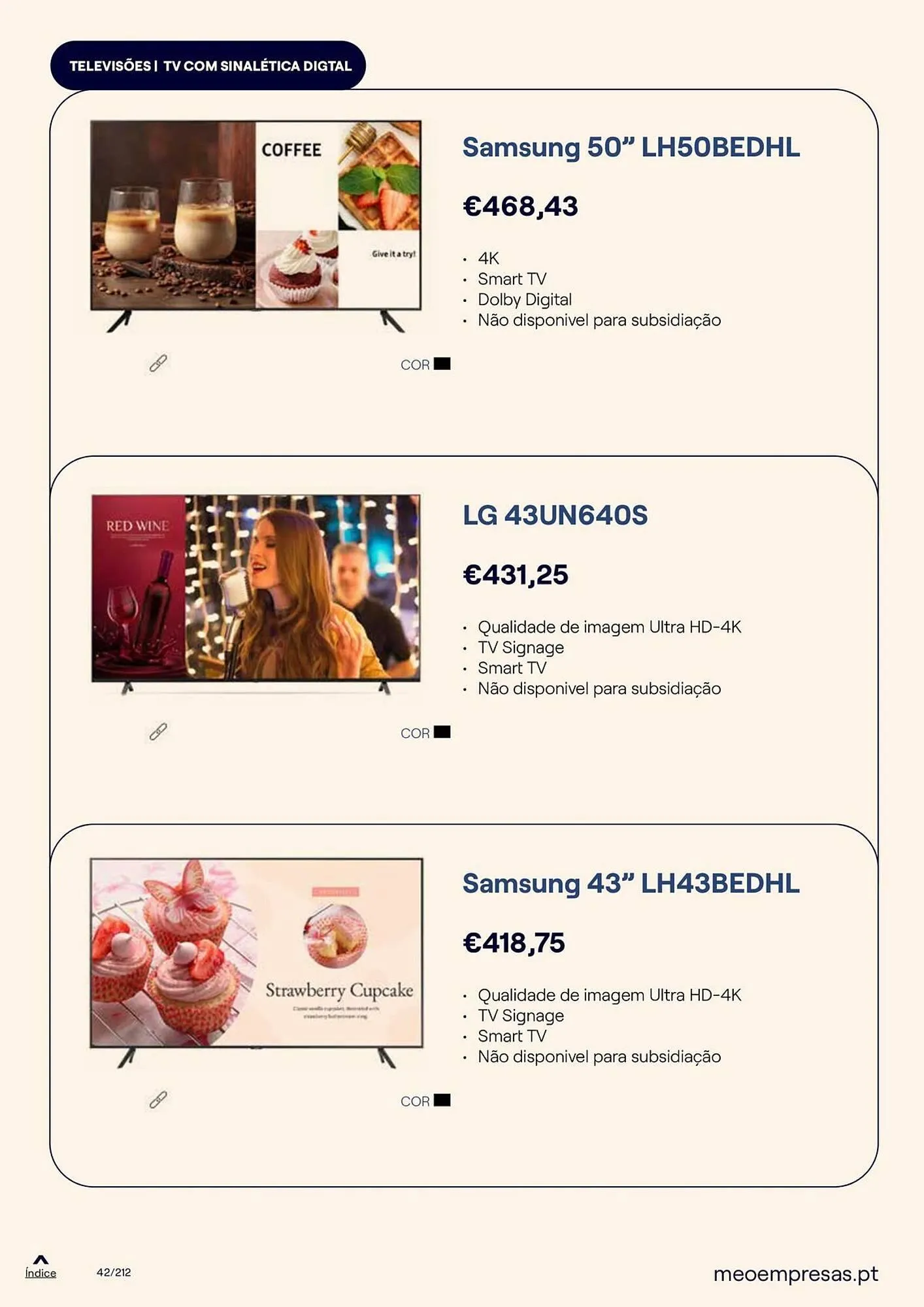 Folheto Catálogo MEO de 20 de outubro até 31 de dezembro 2025 - Pagina 42