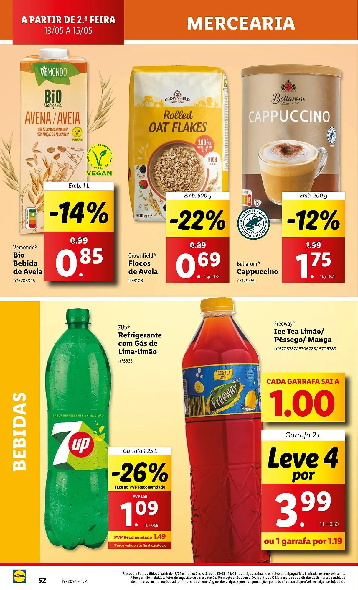 Folheto Folheto Lidl de 9 de maio até 15 de maio 2024 - Pagina 52