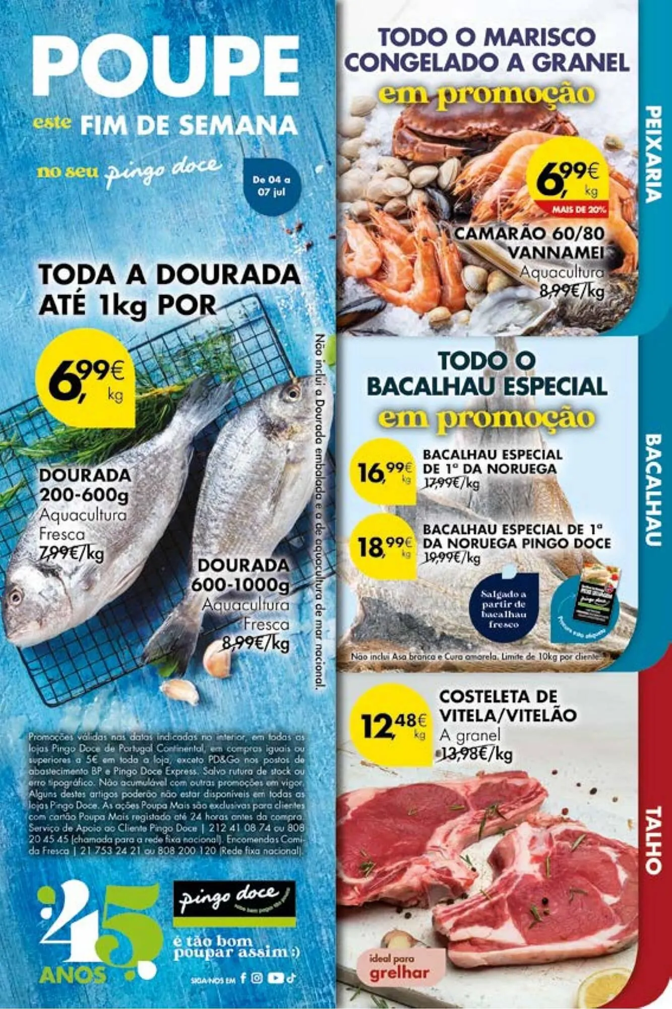 Folheto Folheto Pingo Doce de 4 de julho até 7 de julho 2025 - Pagina 1