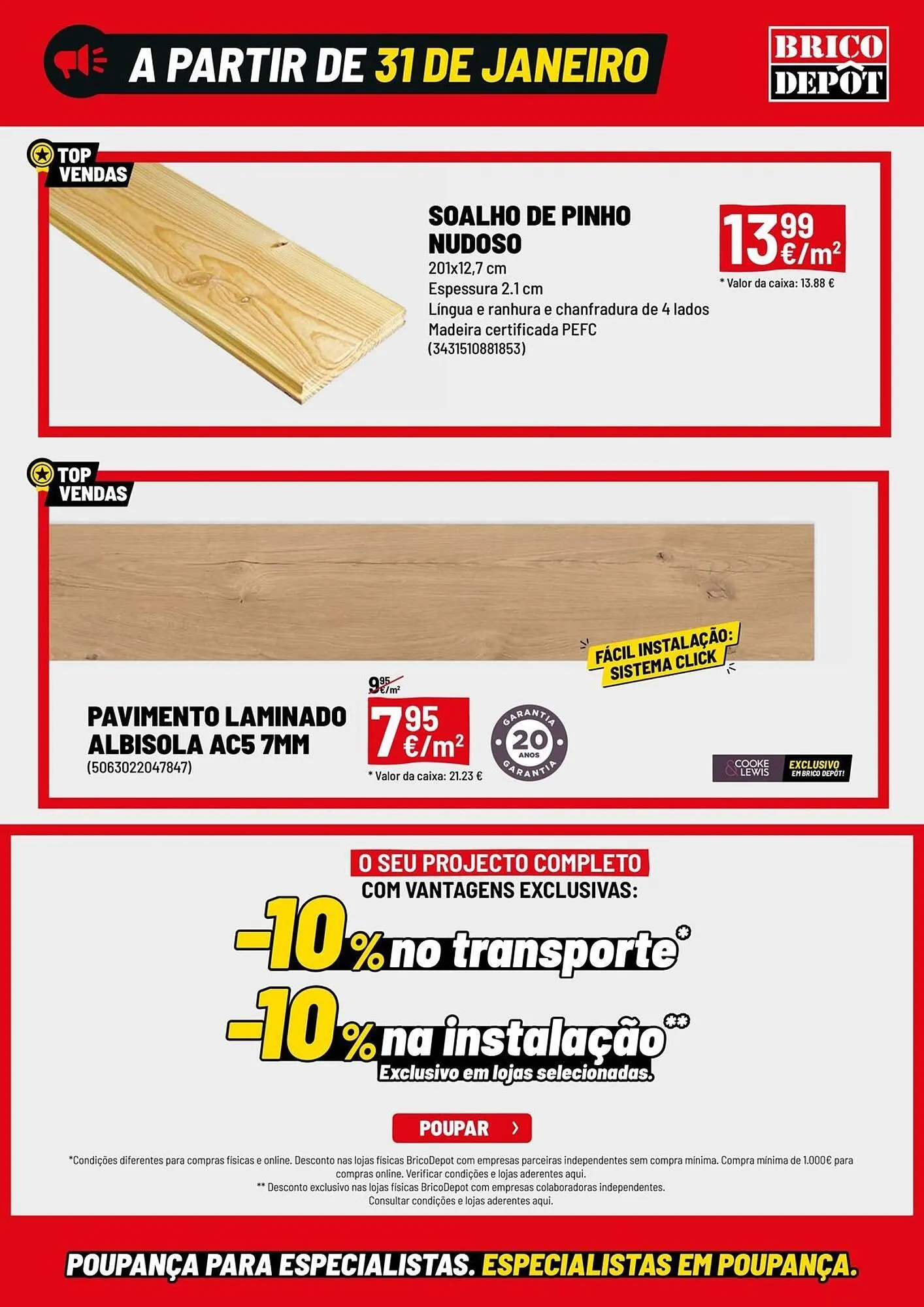 Folheto Folheto Brico Depôt de 31 de janeiro até 27 de fevereiro 2025 - Pagina 22