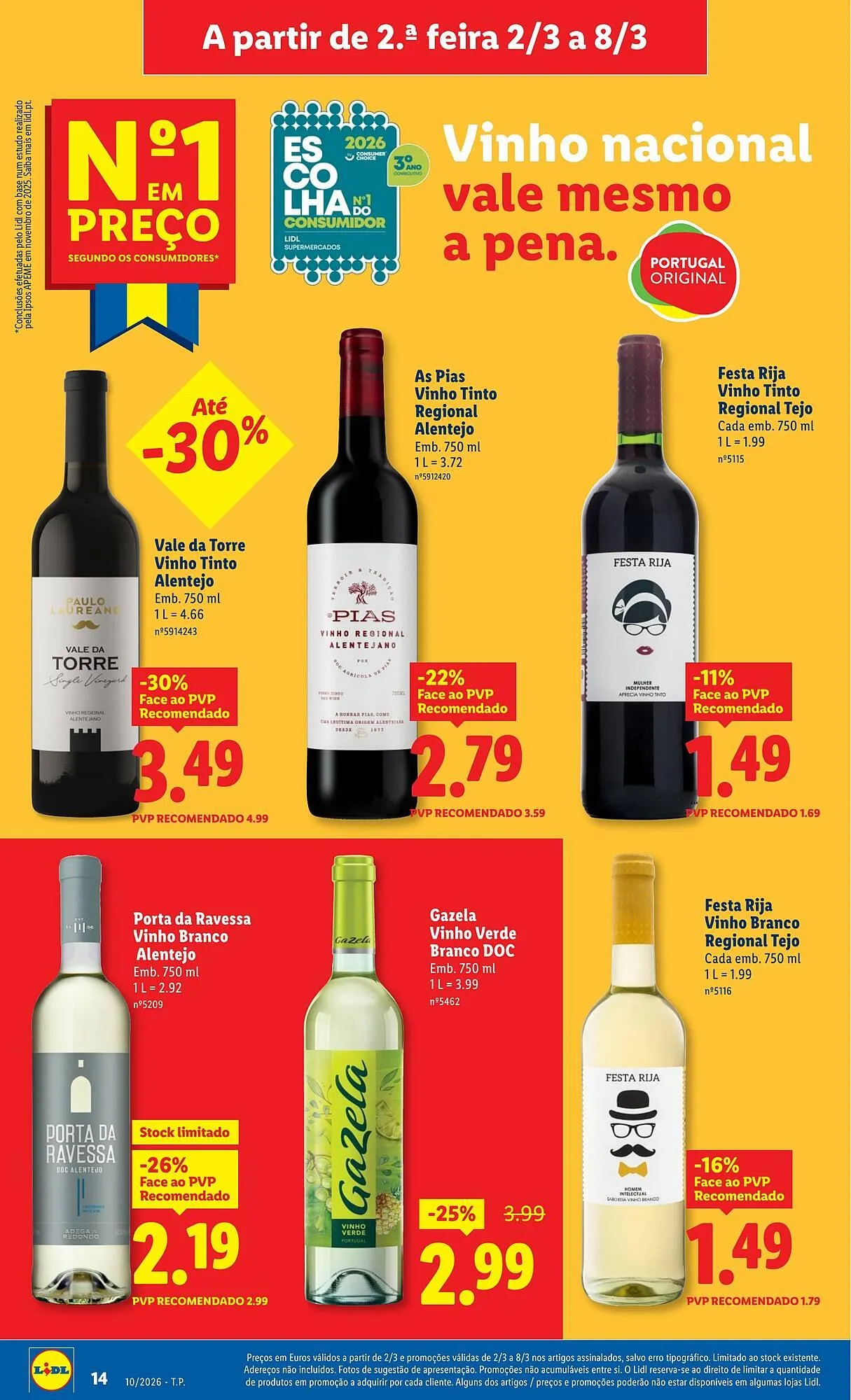 Folheto Folheto Lidl de 2 de março até 8 de março 2026 - Pagina 14