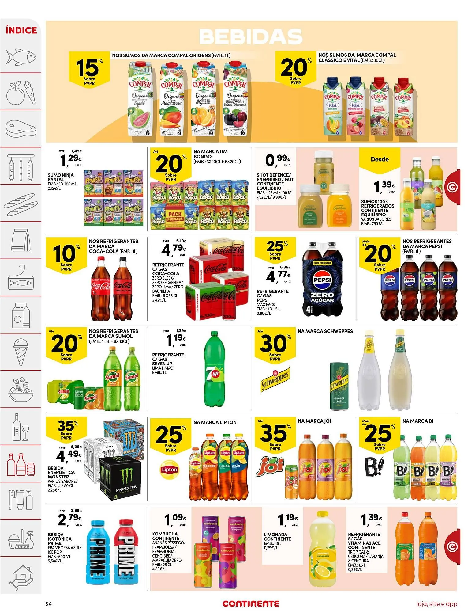 Folheto Folheto Continente de 4 de novembro até 10 de novembro 2025 - Pagina 34