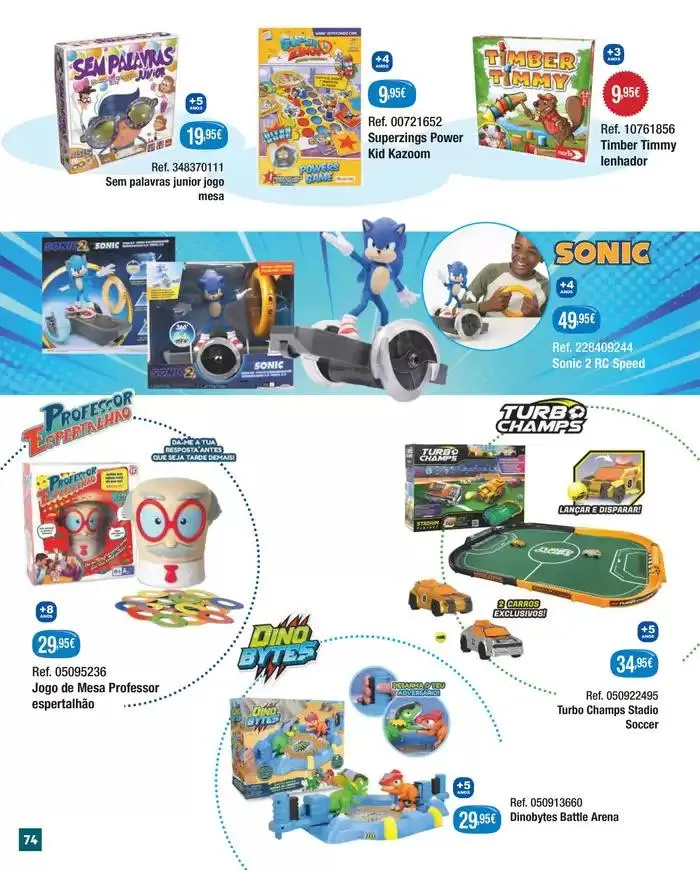 Folheto Catálogo De Brinquedos de 3 de dezembro até 31 de dezembro 2024 - Pagina 74