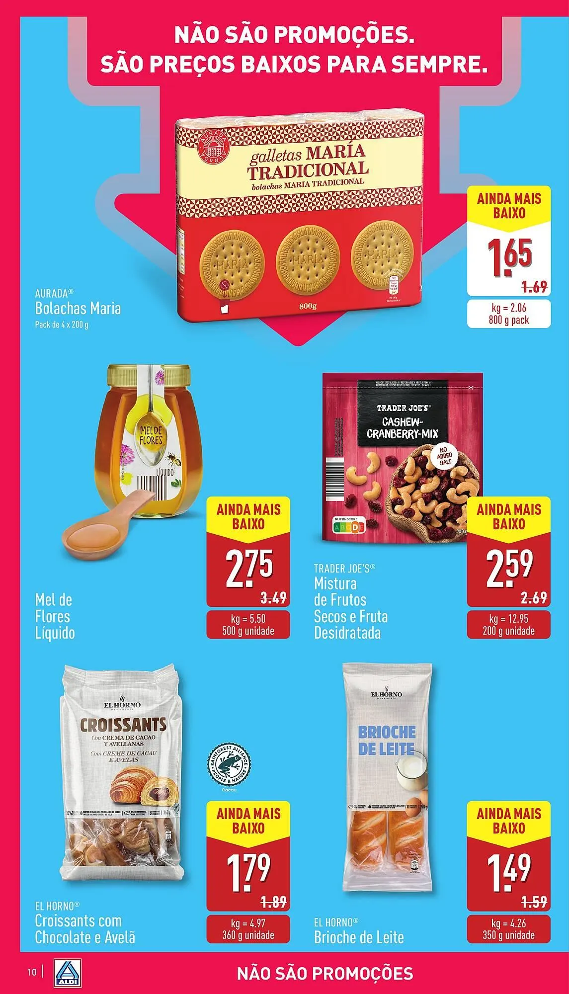 Folheto Folheto ALDI de 4 de março até 31 de março 2025 - Pagina 10