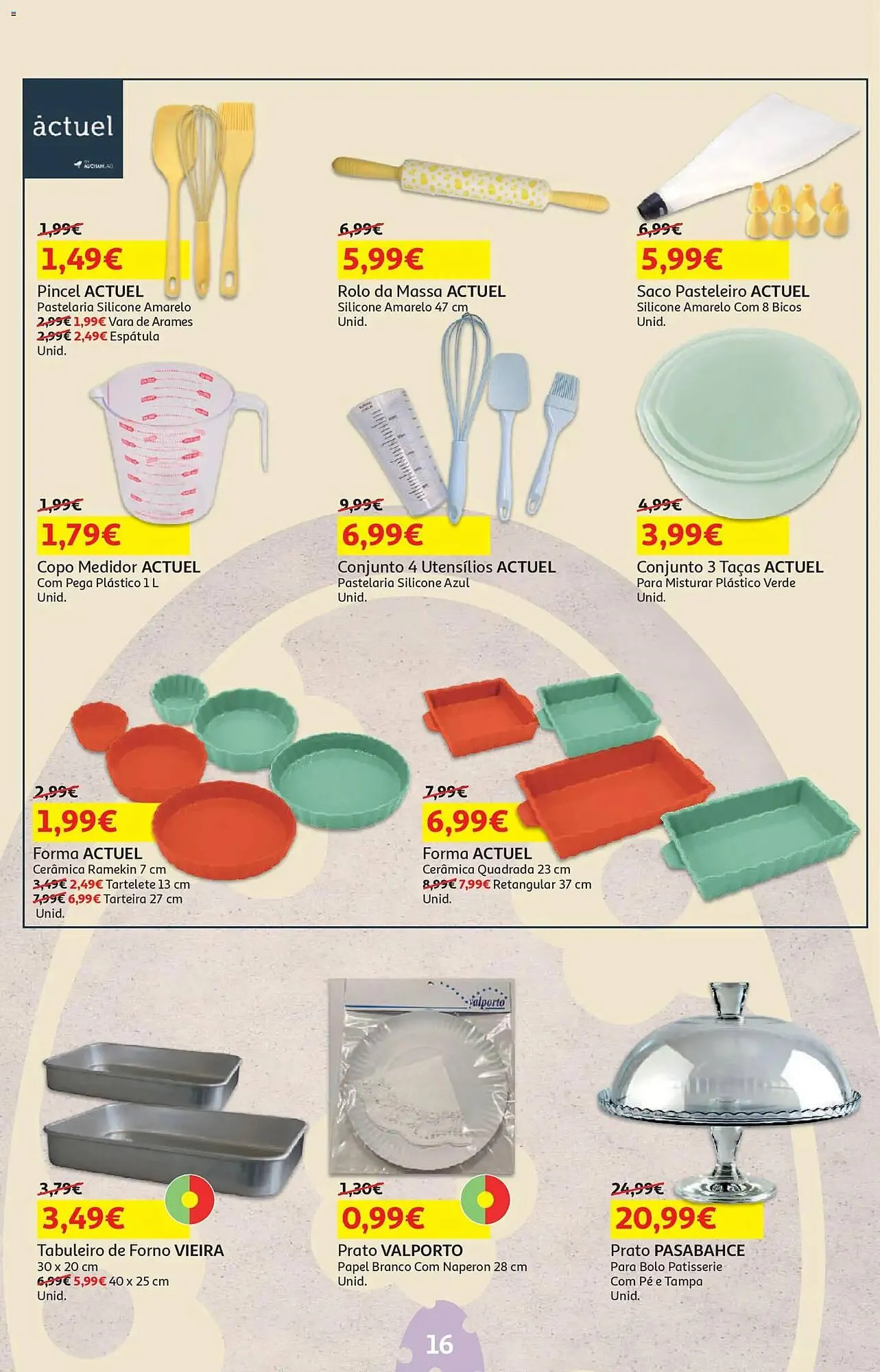 Folheto Folheto Auchan de 25 de março até 6 de abril 2026 - Pagina 16