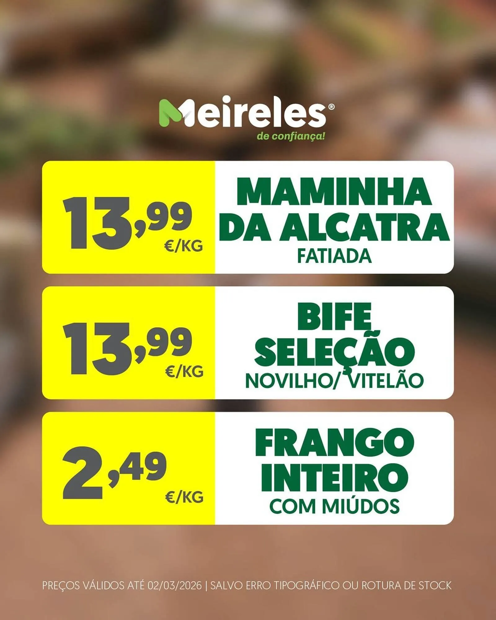 Folheto Folheto Carnes Meireles de 25 de fevereiro até 2 de março 2026 - Pagina 2