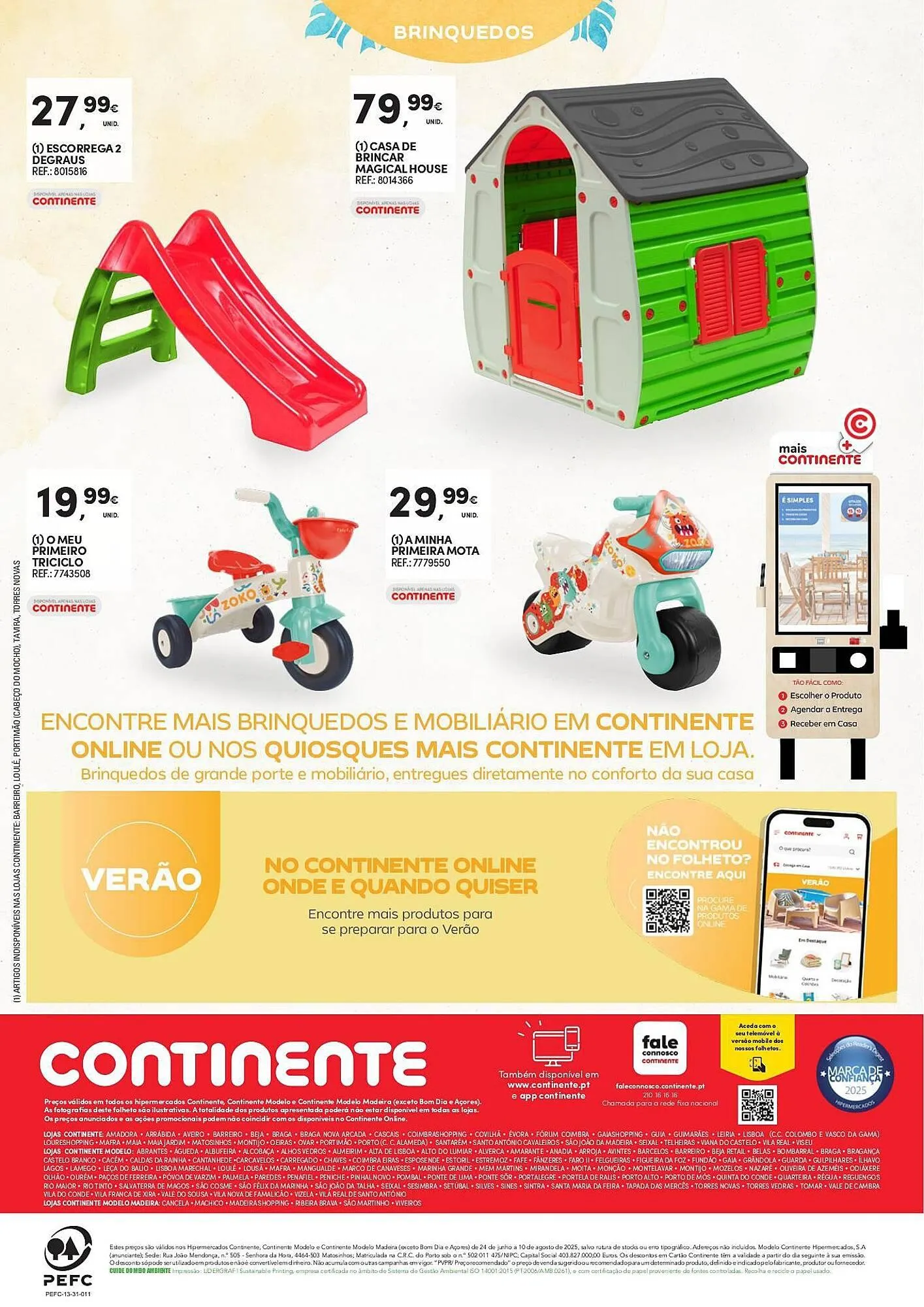 Folheto Folheto Continente de 24 de junho até 10 de agosto 2025 - Pagina 44