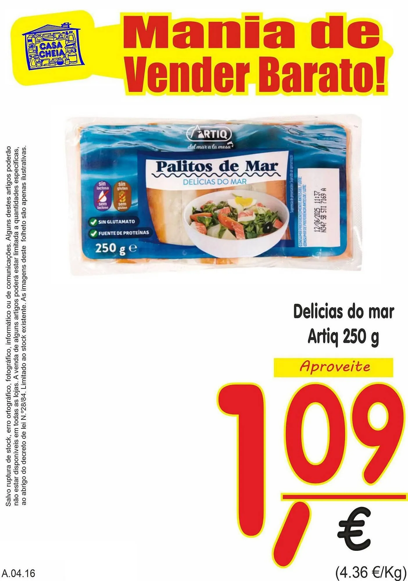 Folheto Folheto Casa Cheia de 14 de abril até 27 de abril 2025 - Pagina 8