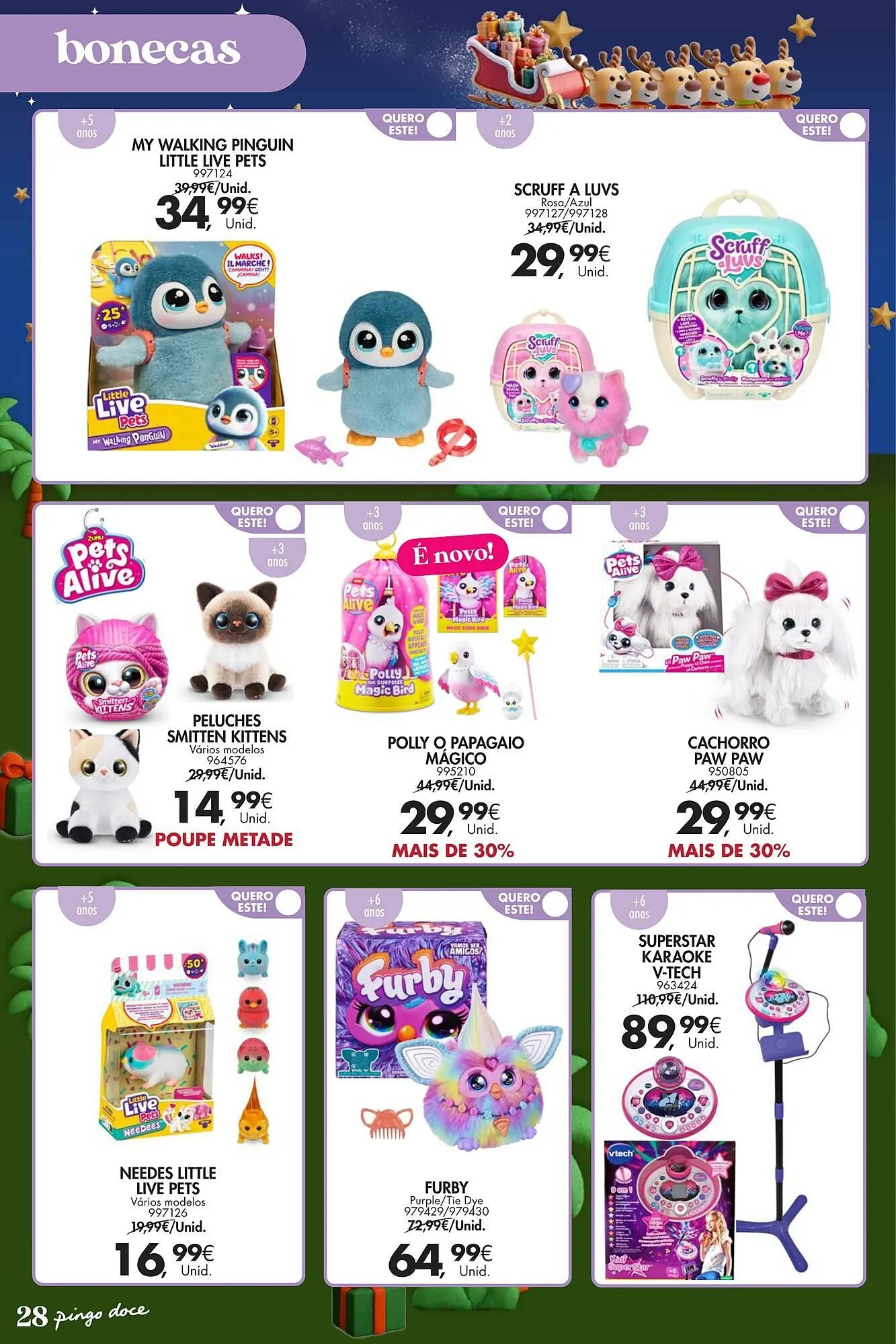 Folheto Folheto Pingo Doce de 18 de novembro até 5 de janeiro 2026 - Pagina 28