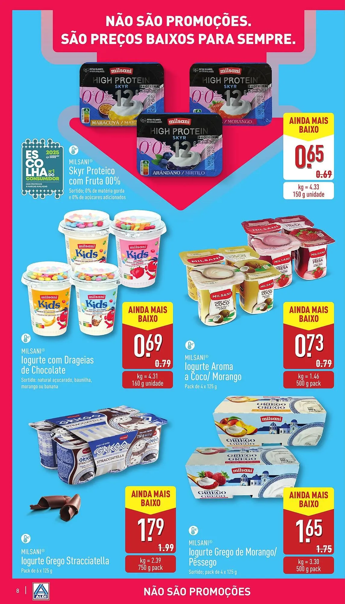 Folheto Folheto ALDI de 4 de março até 31 de março 2025 - Pagina 8
