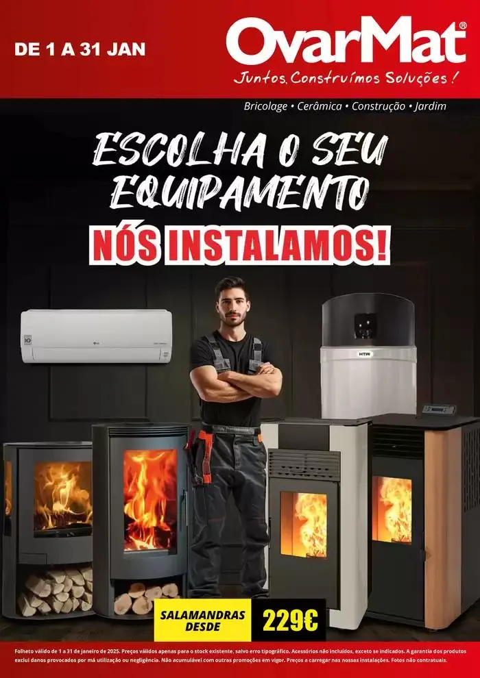 Folheto Folheto OvarMat de 3 de janeiro até 31 de janeiro 2025 - Pagina 1