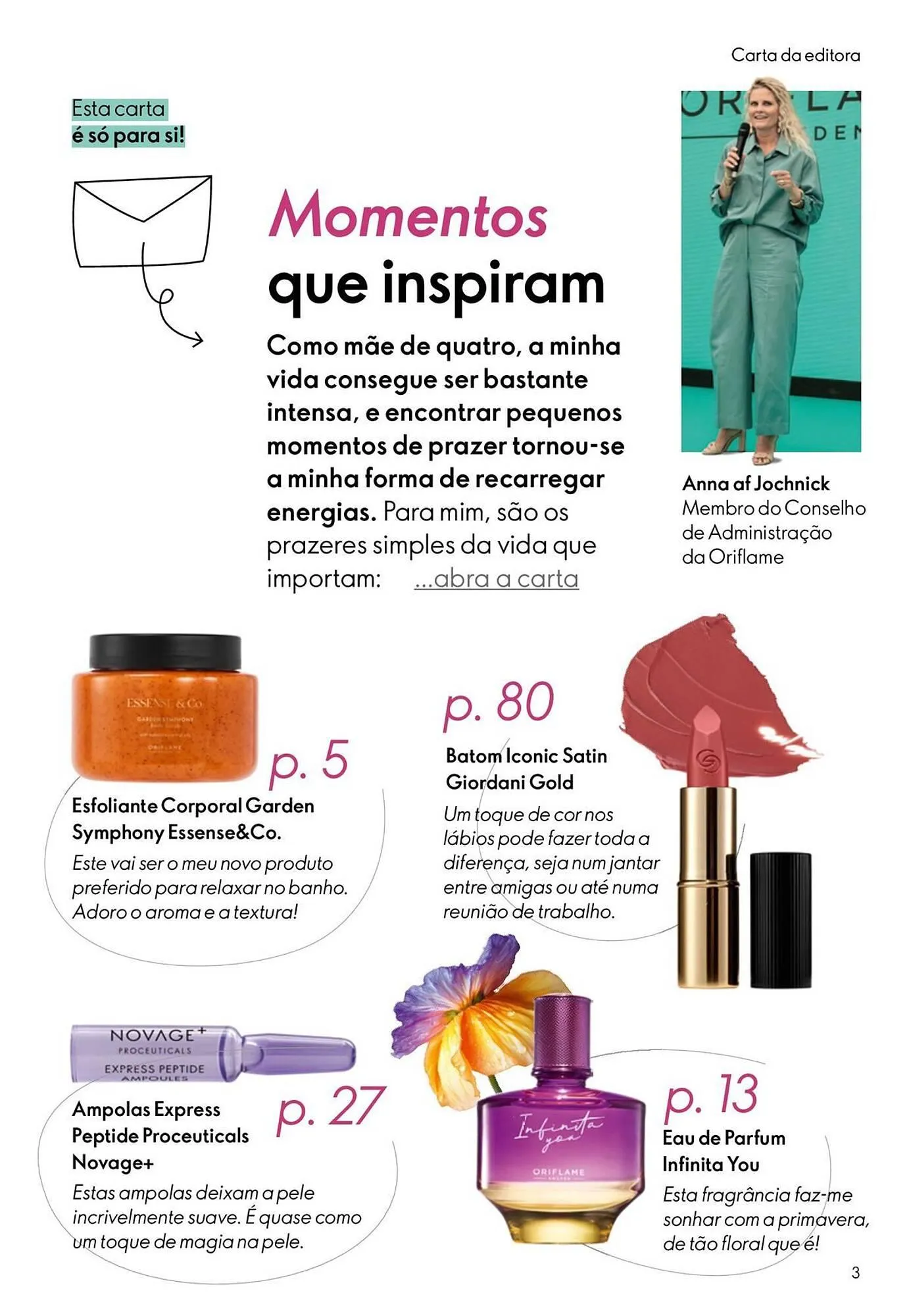 Folheto Catálogo Oriflame de 25 de março até 14 de abril 2026 - Pagina 3