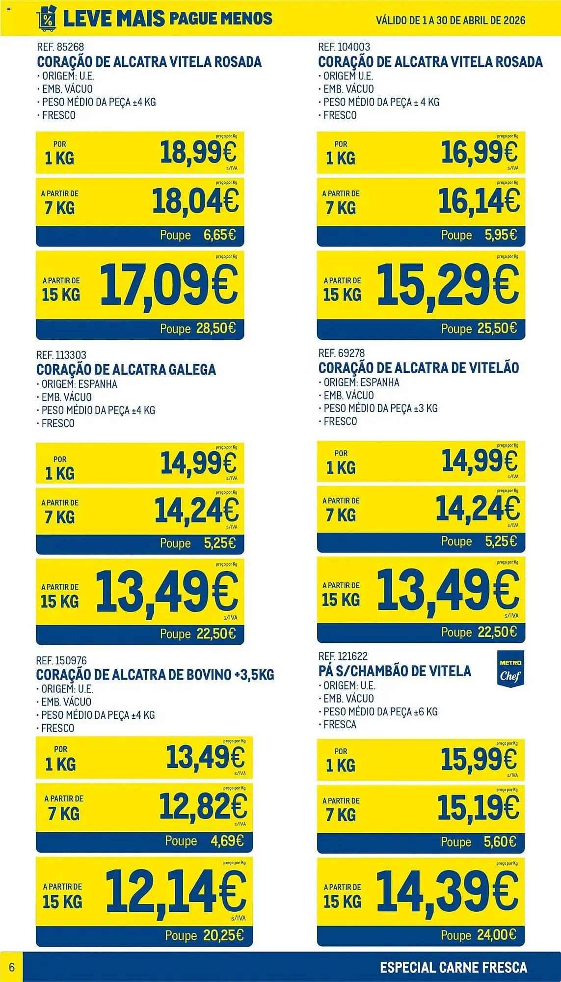 Folheto Catálogo Makro de 1 de abril até 1 de maio 2026 - Pagina 6