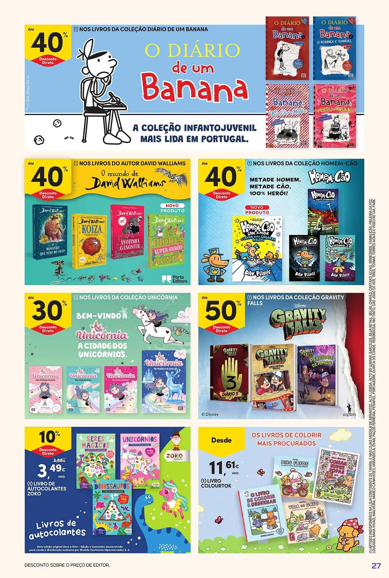 Folheto Folheto Continente de 17 de março até 5 de abril 2026 - Pagina 27