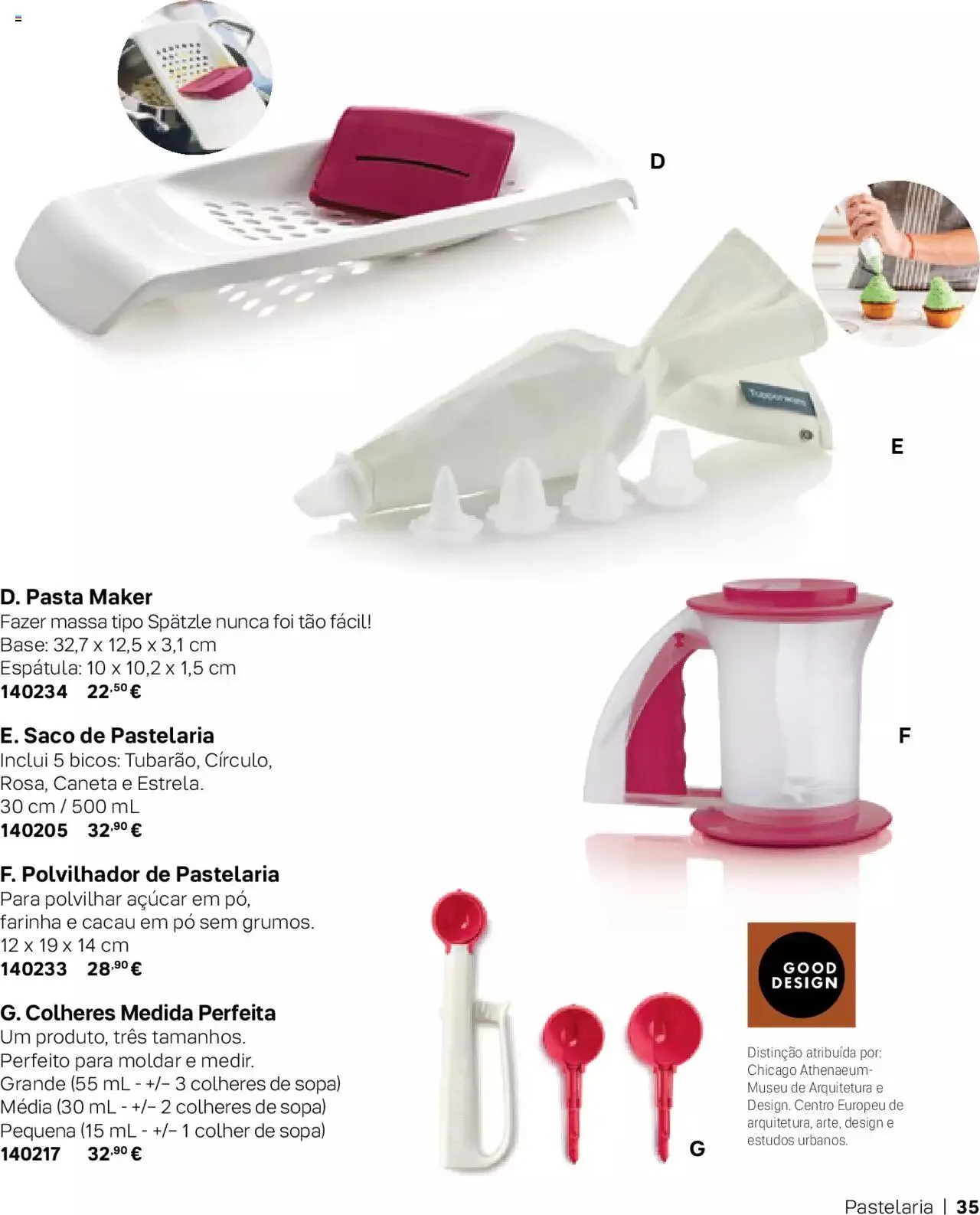 Folheto Tupperware Catálogo de 1 de setembro até 31 de dezembro 2023 - Pagina 35