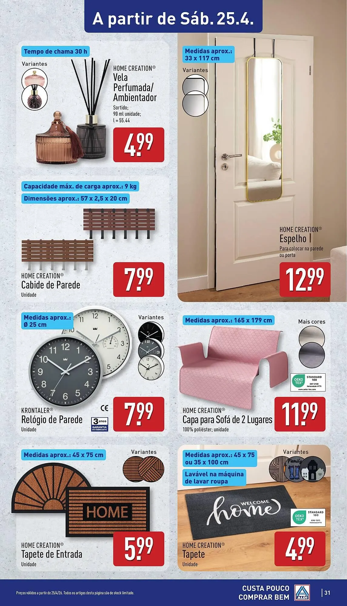 Folheto Folheto ALDI de 20 de abril até 26 de abril 2026 - Pagina 31