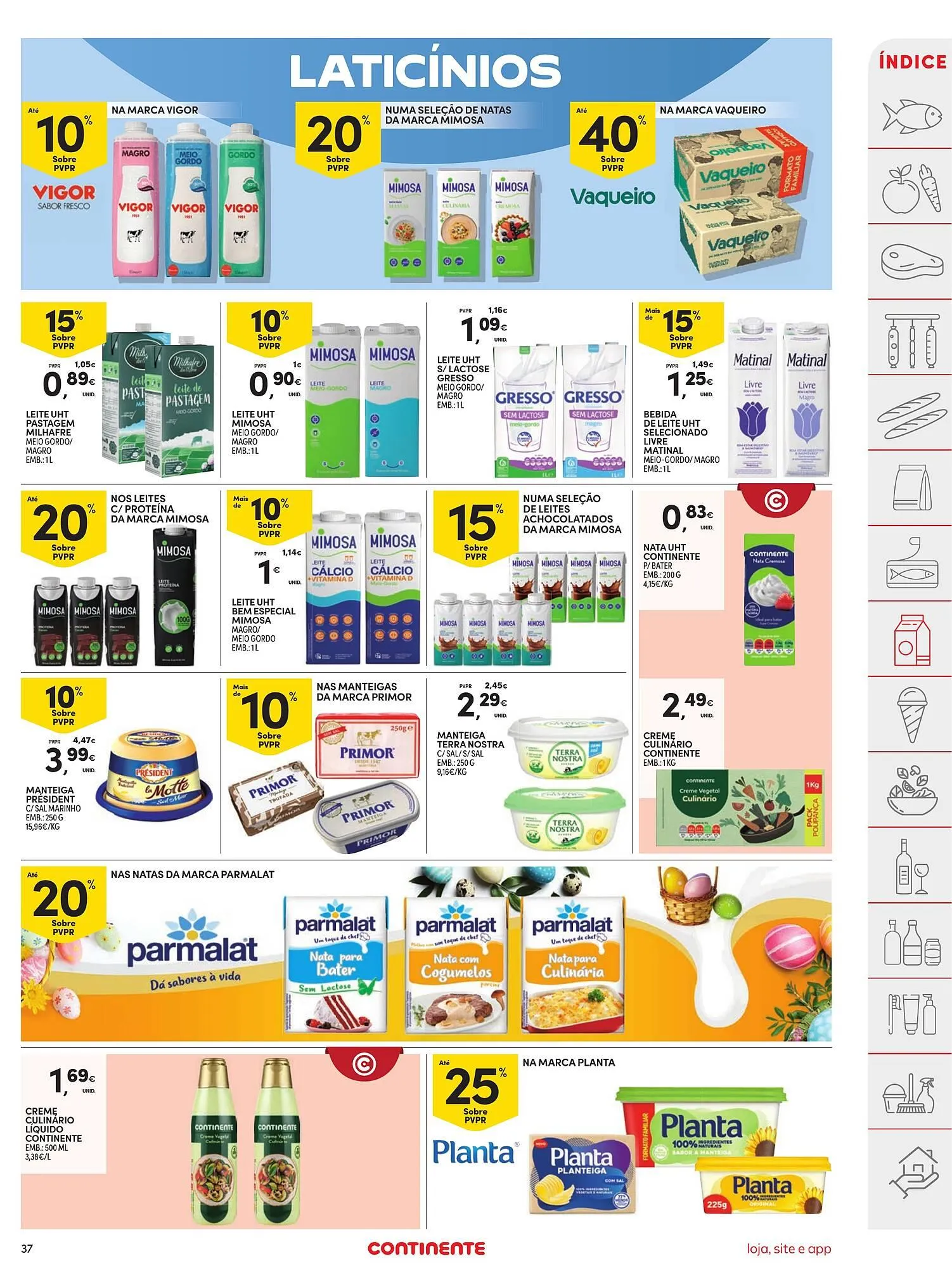 Folheto Folheto Continente de 31 de março até 6 de abril 2026 - Pagina 37