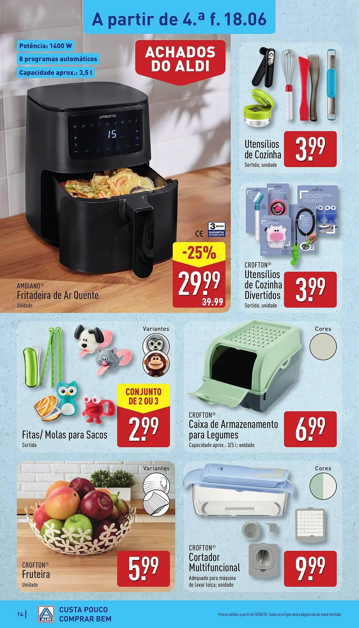 Folheto Folheto ALDI de 16 de junho até 22 de junho 2025 - Pagina 14