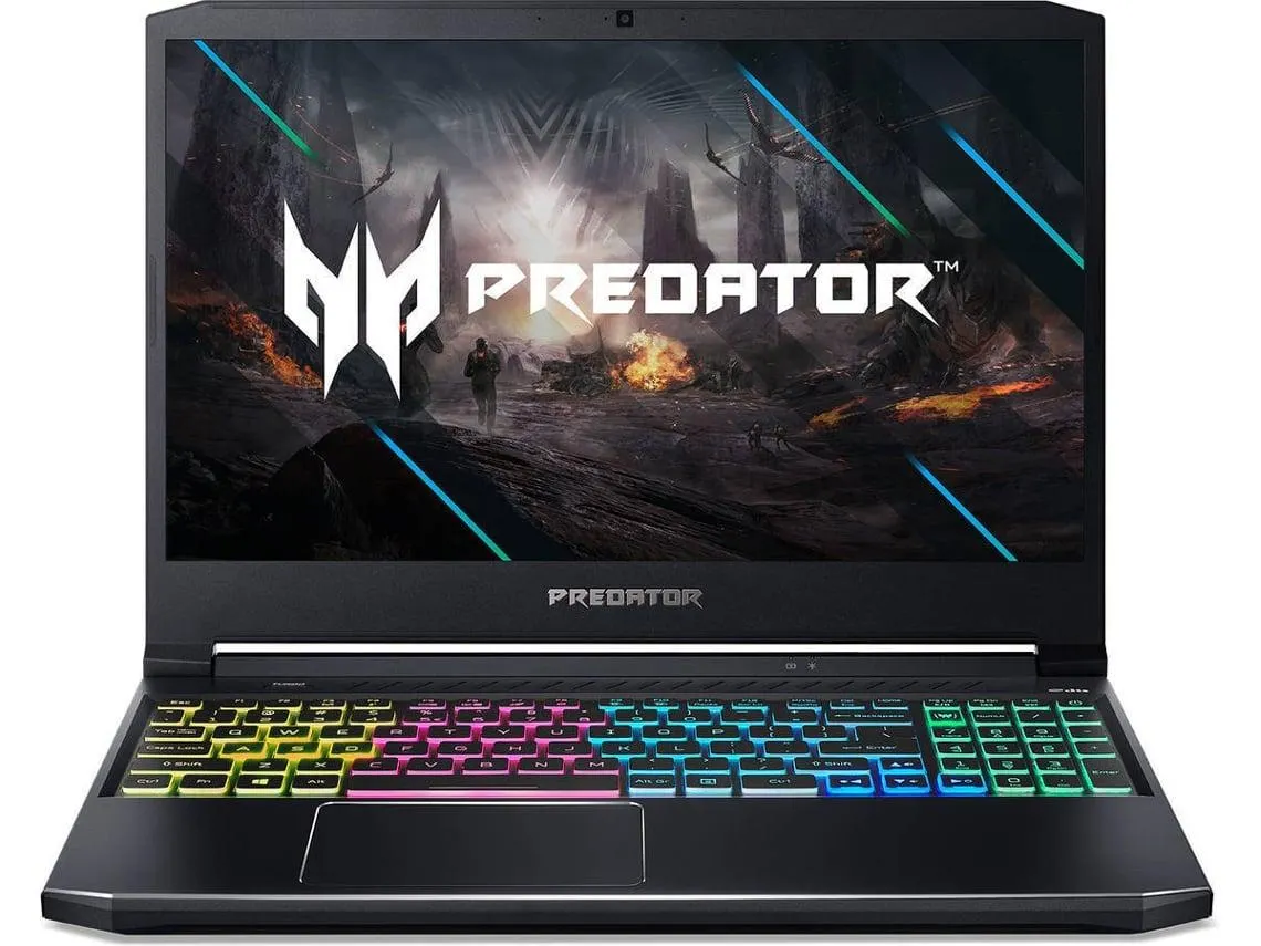 Portátil Gaming ACER Predator Helios 300 PH315-53-72YV (Outlet Grade A - Intel Core i7-10750H - NVIDIA GeForce RTX 2060 - RAM: 16 GB - 1 TB SSD - 15.6'')