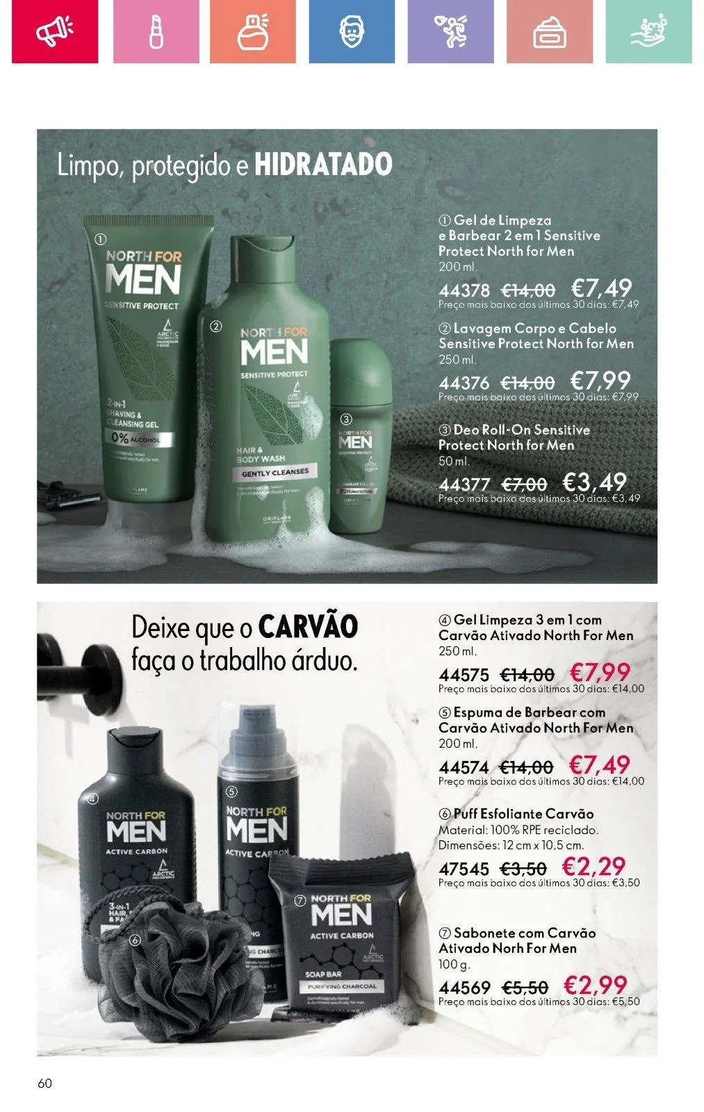 Folheto Folheto de Oriflame até 05.07.2025 de 18 de junho até 5 de julho 2025 - Pagina 60