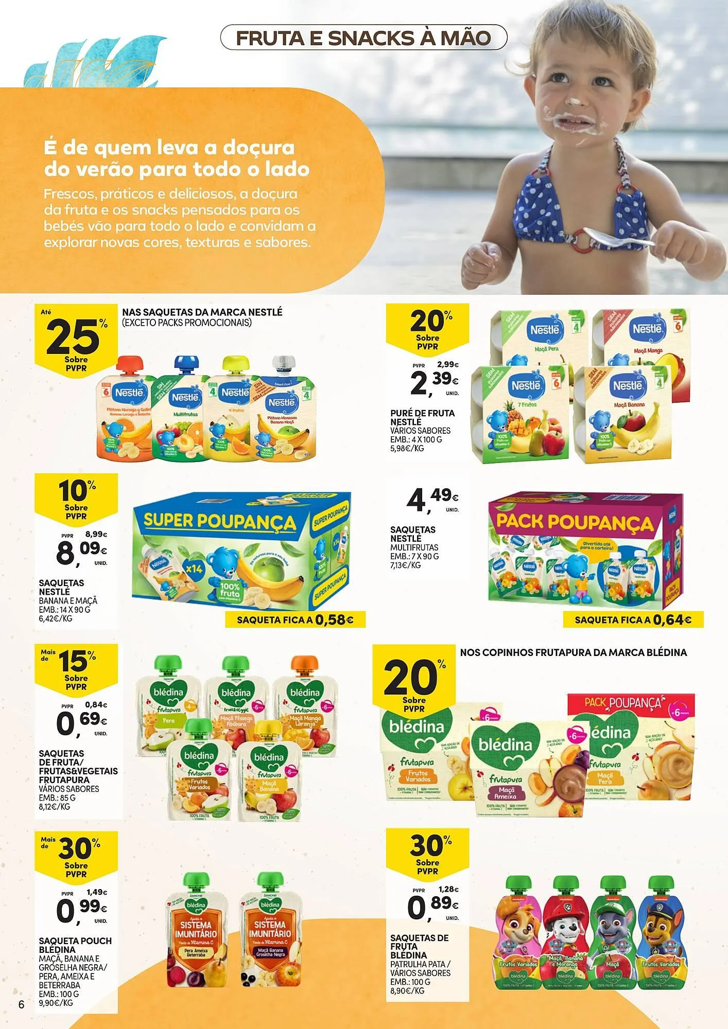 Folheto Folheto Continente de 1 de julho até 13 de julho 2025 - Pagina 6