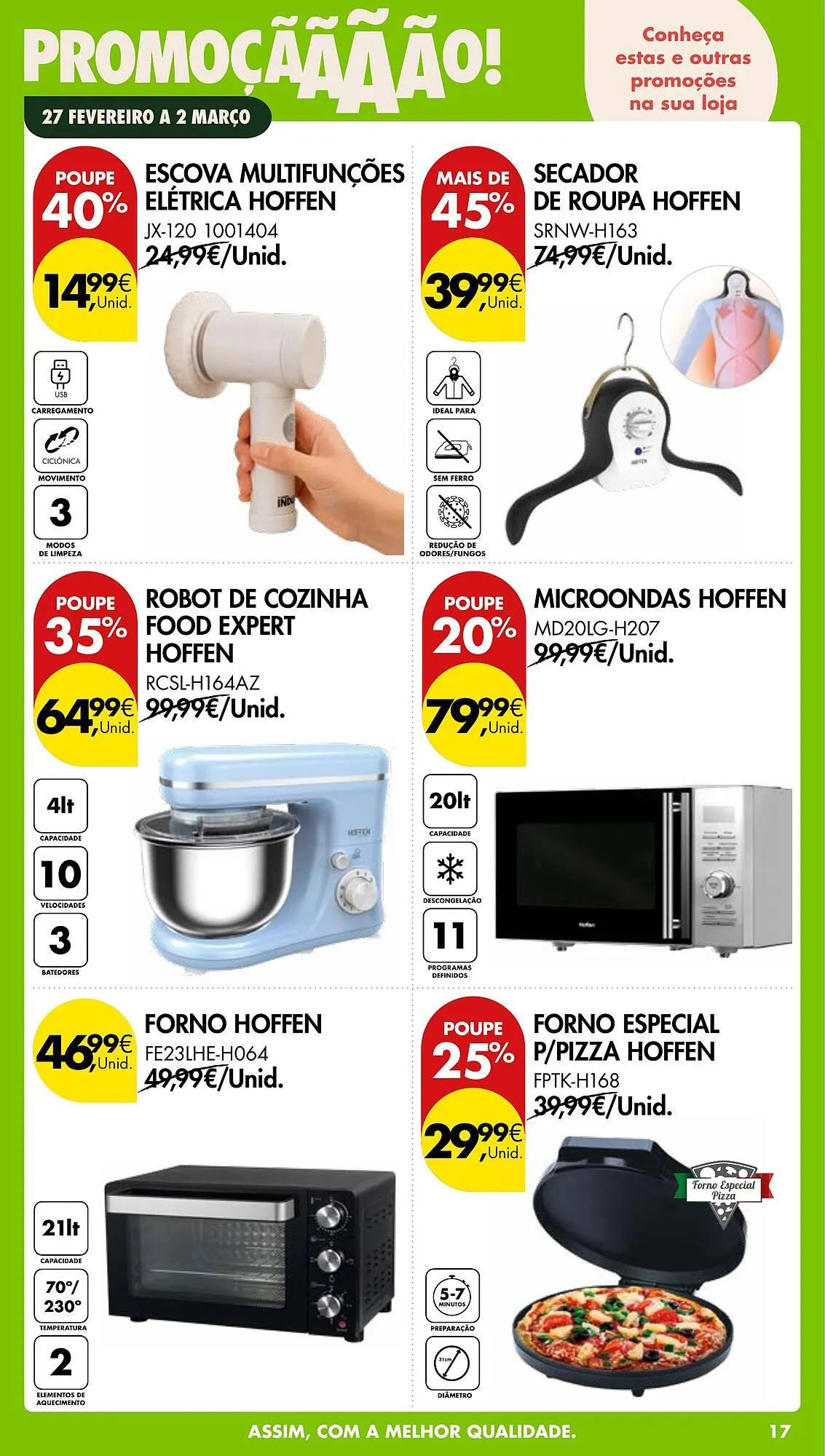 Folheto Folheto Pingo Doce de 27 de fevereiro até 2 de março 2026 - Pagina 17