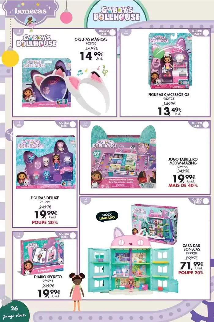 Folheto Descubra ofertas atrativas de 20 de novembro até 6 de janeiro 2025 - Pagina 18