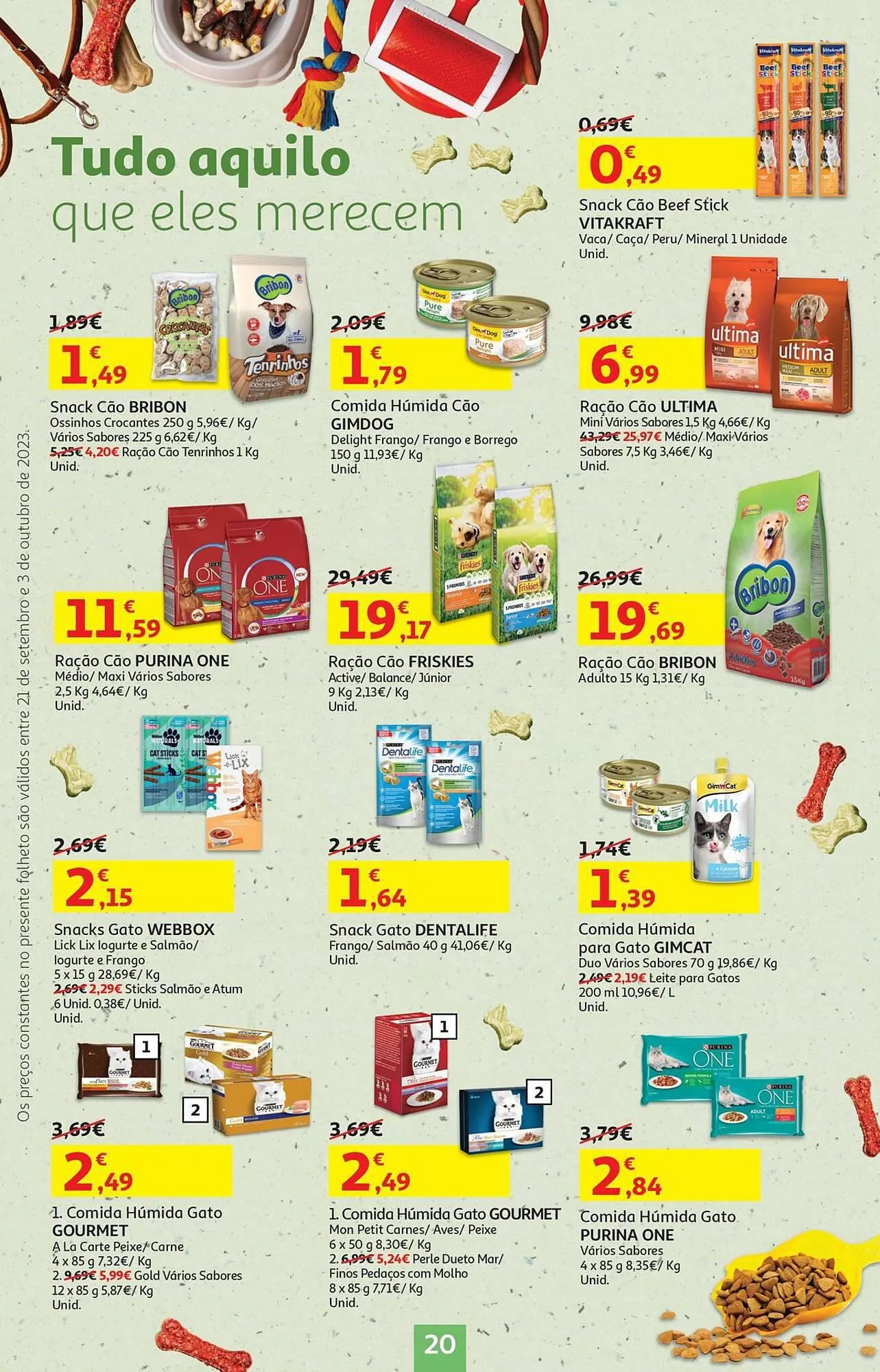 Folheto Folheto Auchan de 21 de setembro até 3 de outubro 2023 - Pagina 20