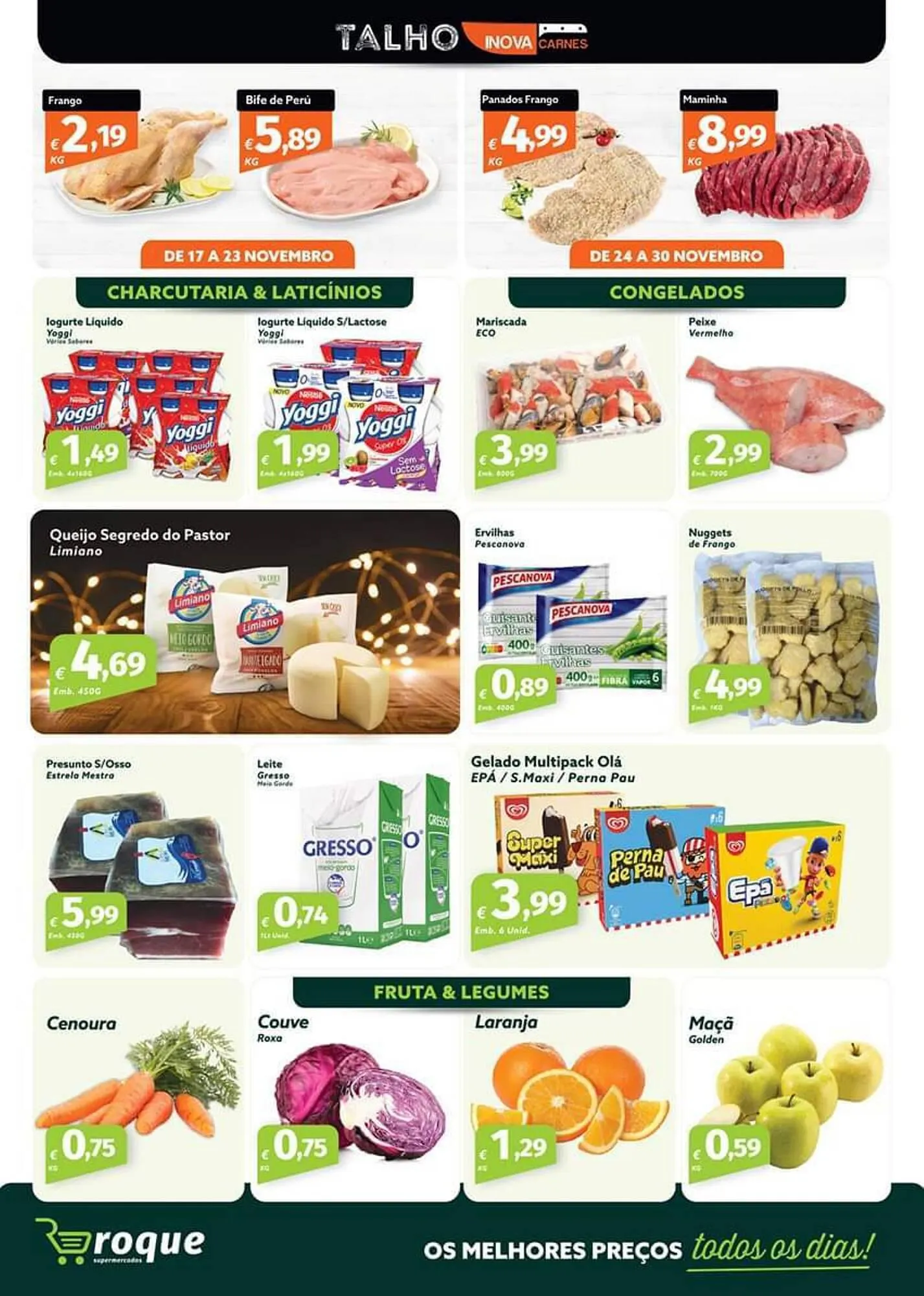 Folheto Folheto Roque Supermercados de 17 de novembro até 30 de novembro 2023 - Pagina 2