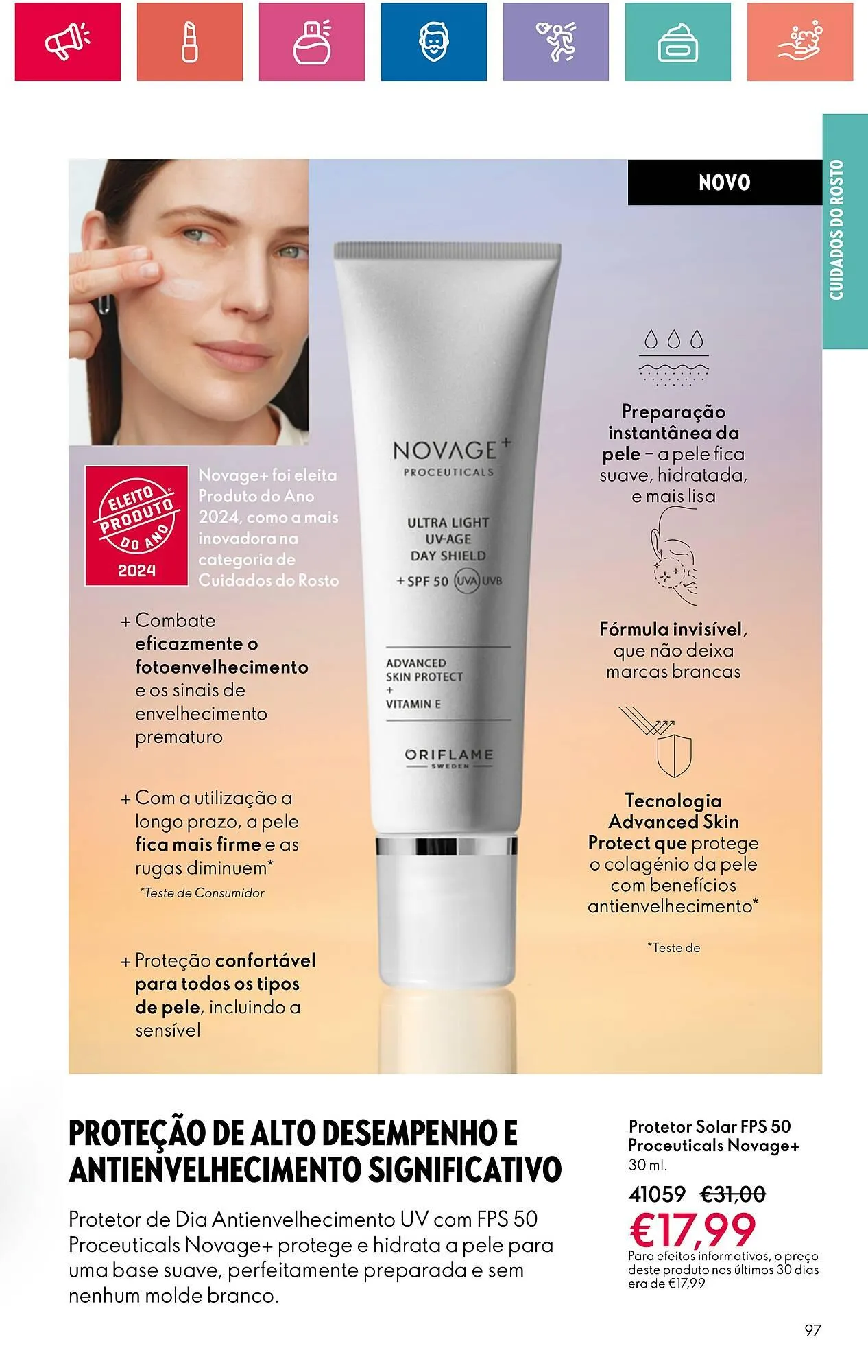 Folheto Folheto Oriflame de 18 de abril até 18 de maio 2024 - Pagina 97