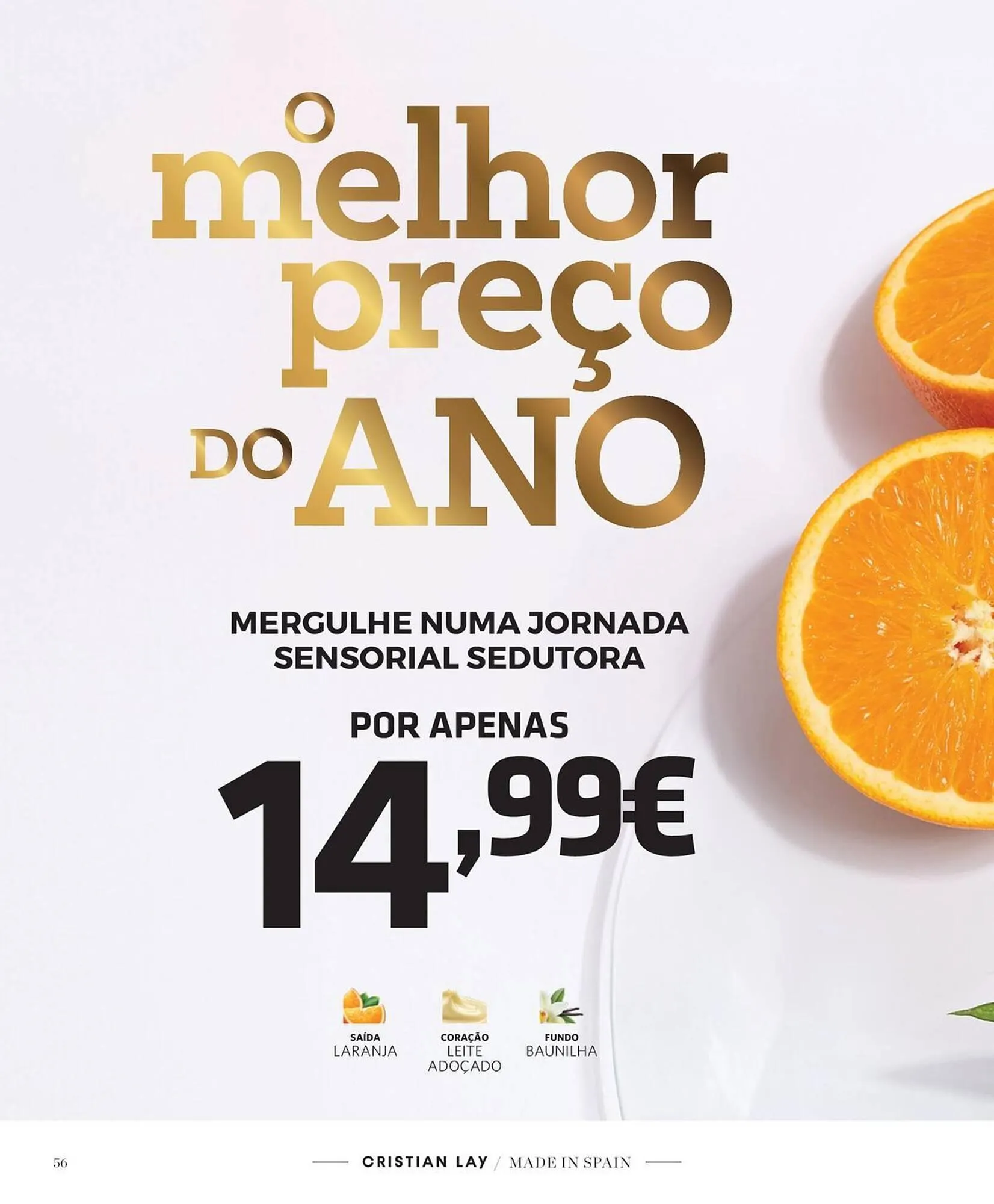 Folheto Catálogo Cristian Lay de 29 de setembro até 19 de outubro 2025 - Pagina 56