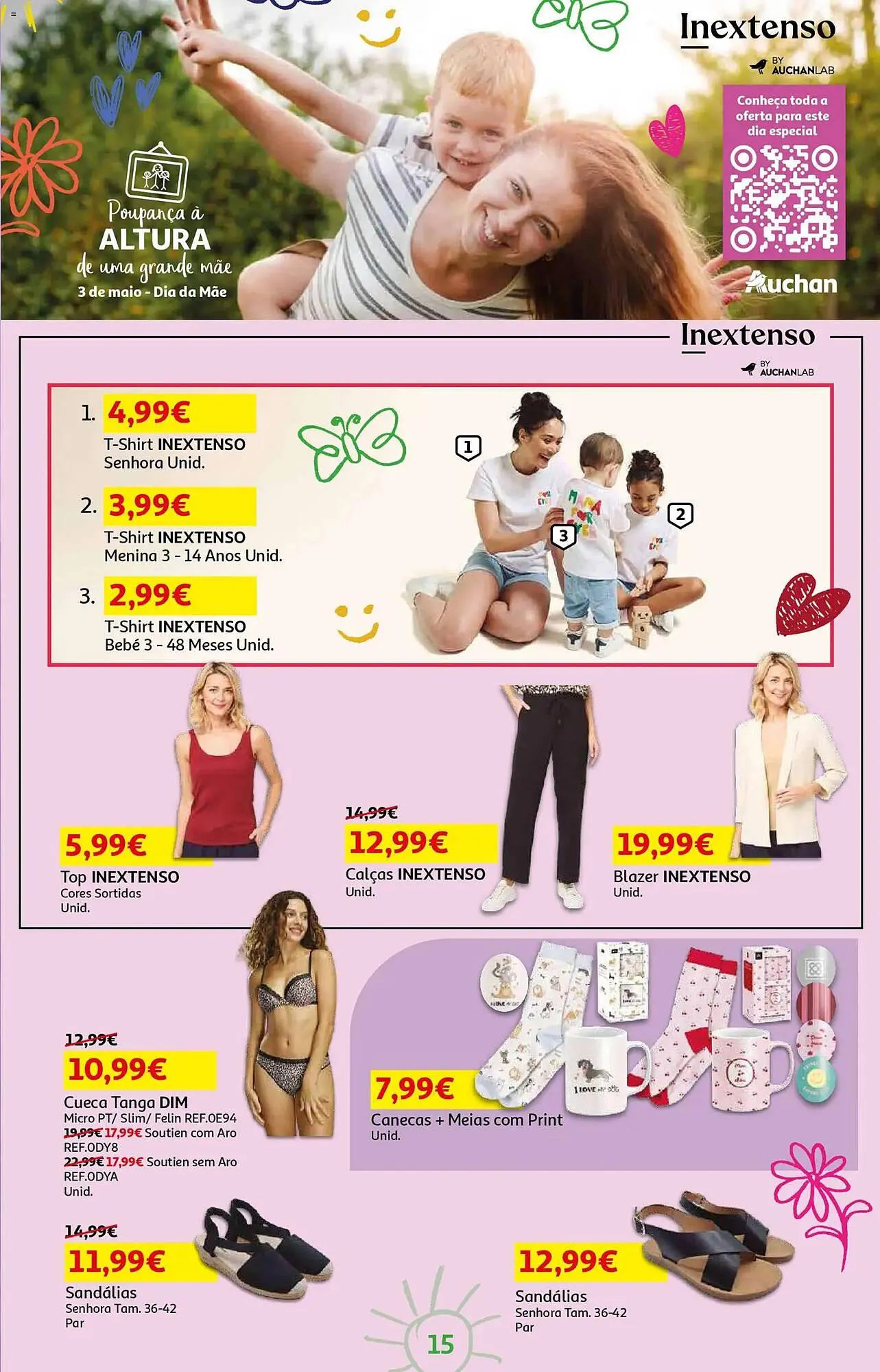 Folheto Folheto Auchan de 21 de abril até 6 de maio 2026 - Pagina 15