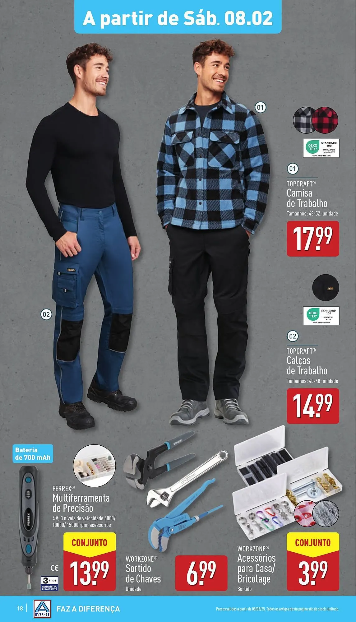 Folheto Folheto ALDI de 5 de fevereiro até 11 de fevereiro 2025 - Pagina 18