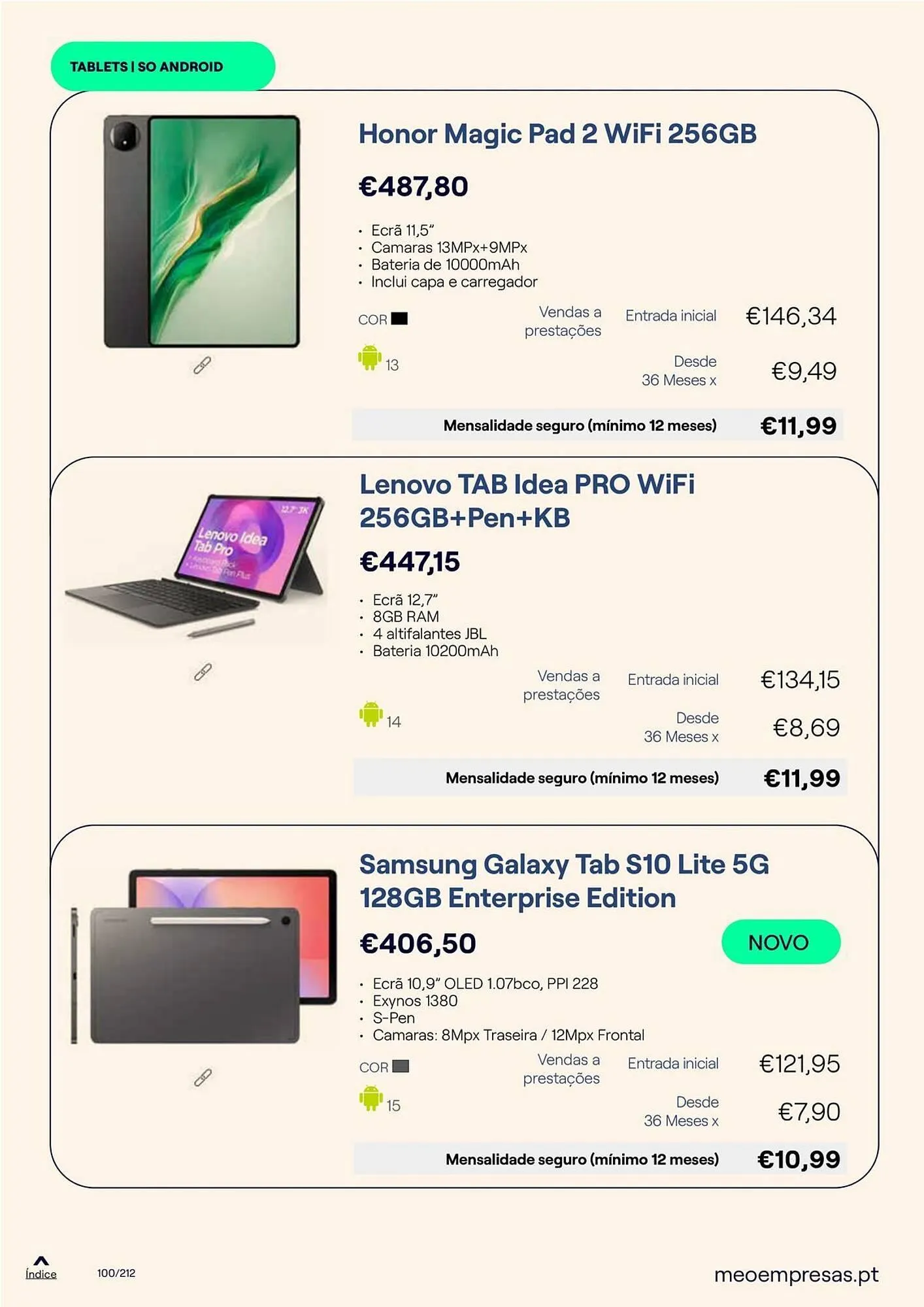 Folheto Catálogo MEO de 20 de outubro até 31 de dezembro 2025 - Pagina 100