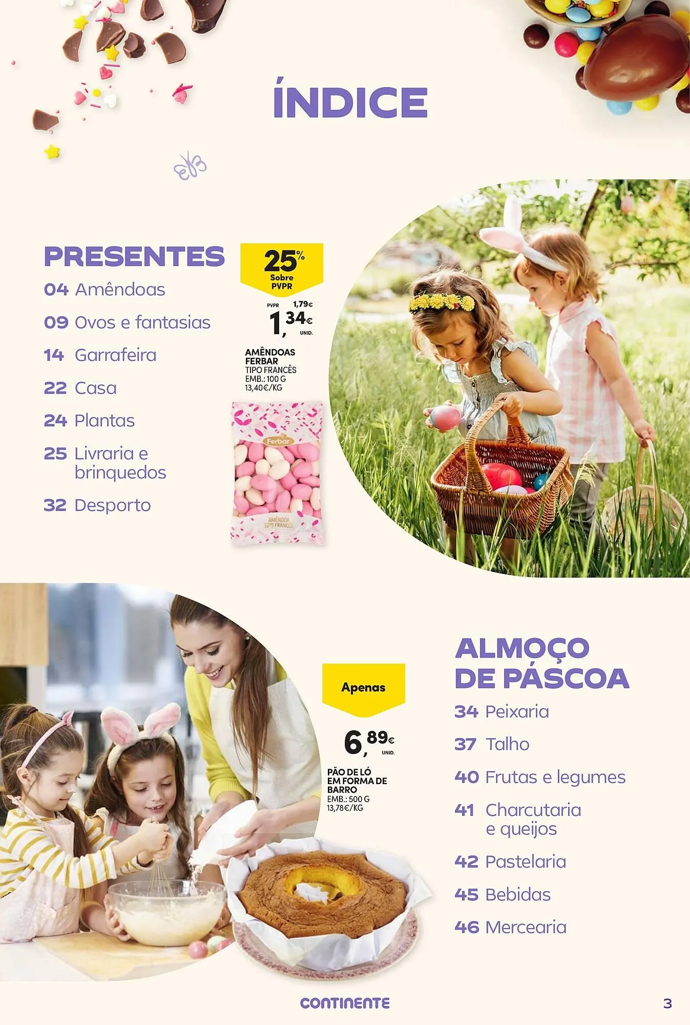 Folheto Folheto Continente de 17 de março até 5 de abril 2026 - Pagina 3